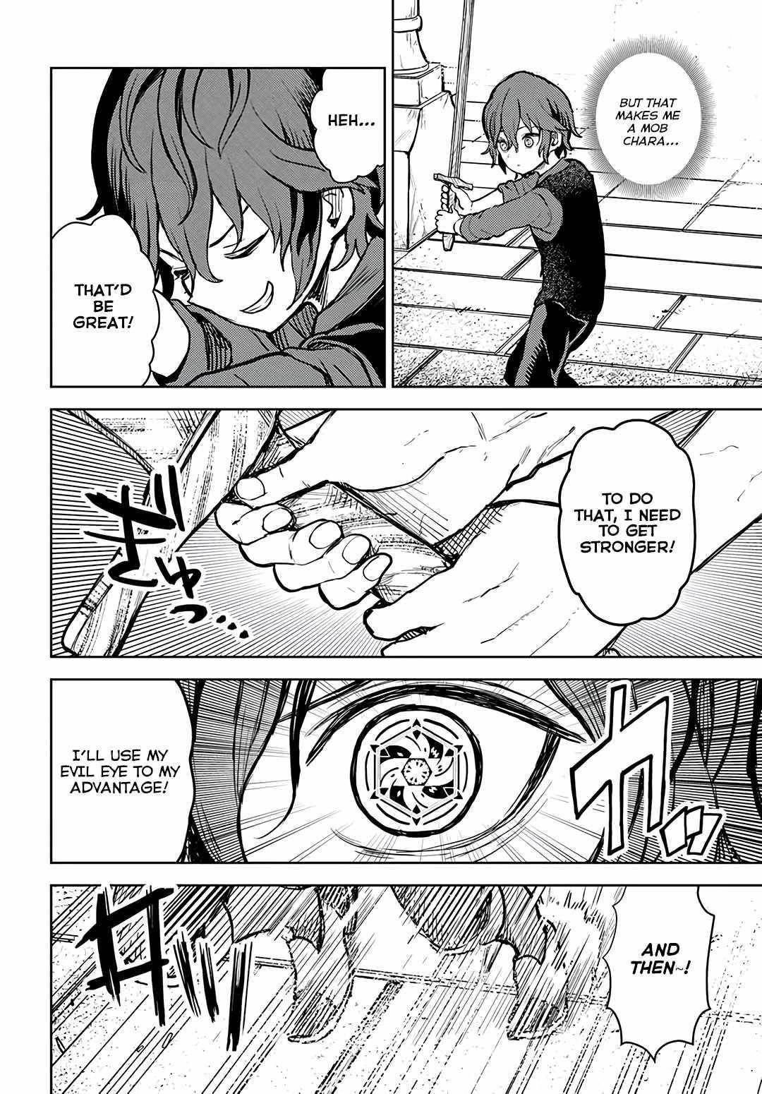I Was Reincarnated as the Villain With Evil Eyes, so I Aim to Be a Mob Character Chapter 1 - Page 38