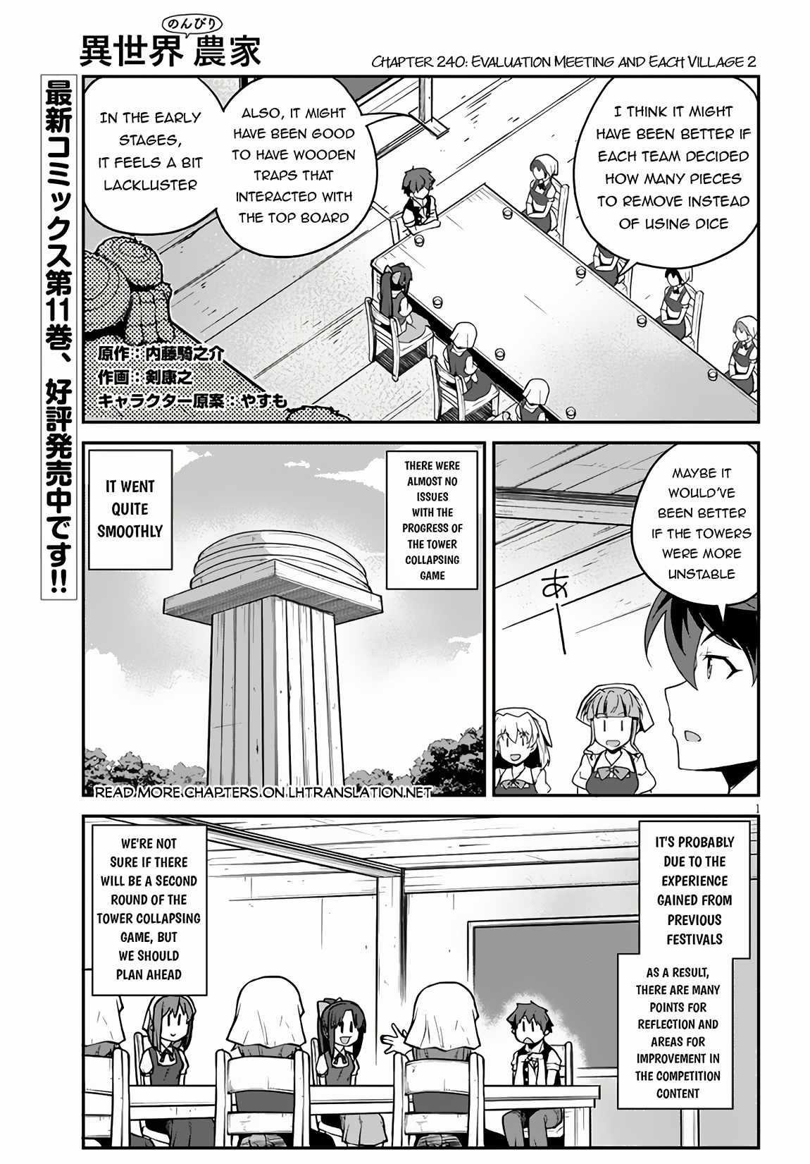 Isekai Nonbiri Nouka Chapter 240 - Page 1