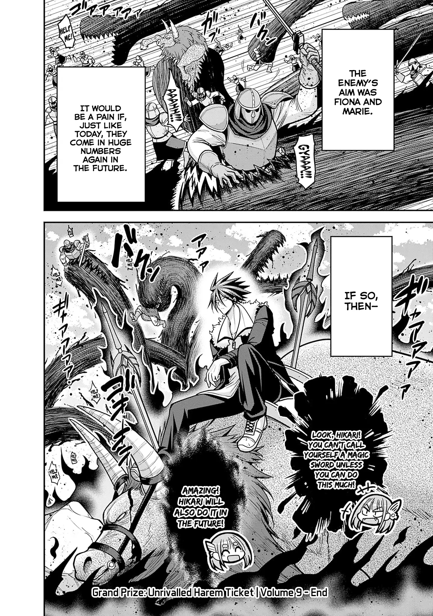 Kujibiki Tokushou Musou Harem-Ken Chapter 44 - Page 34