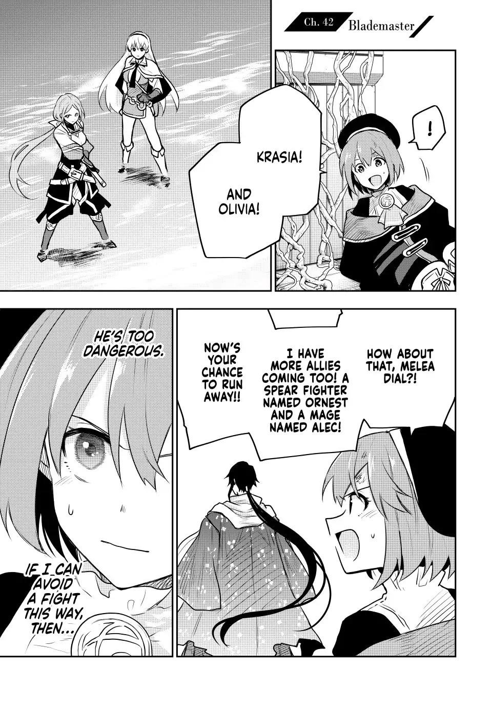 A Court Magician, Who Was Focused On Supportive Magic Because His Allies Were Too Weak, Aims To Become The Strongest After Being Banished Chapter 42 - Page 1