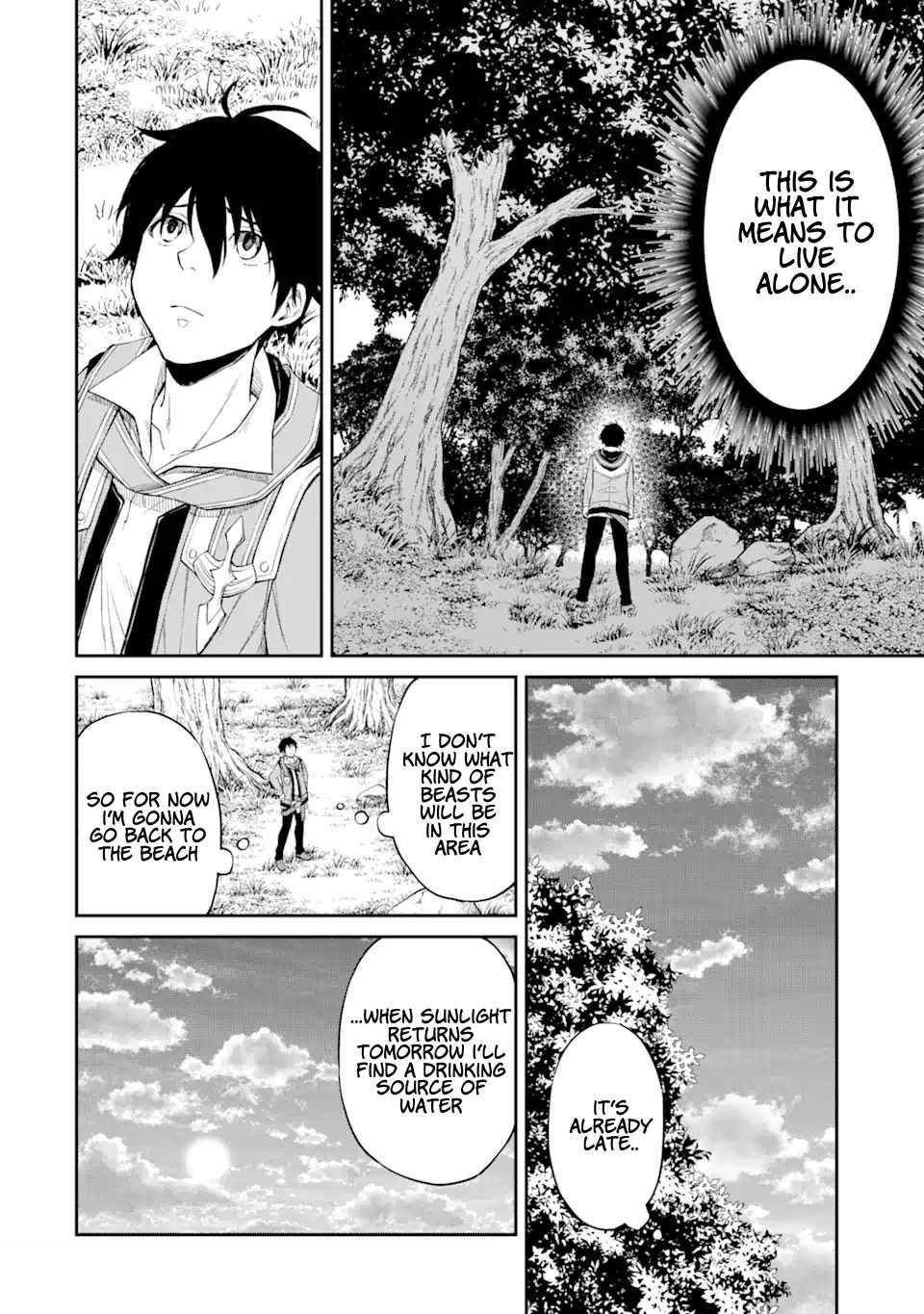 I Was Reincarnated on an Island Where the Strongest Species Live So I Will Enjoy a Peaceful Life on This Island Chapter 1.2 - Page 10