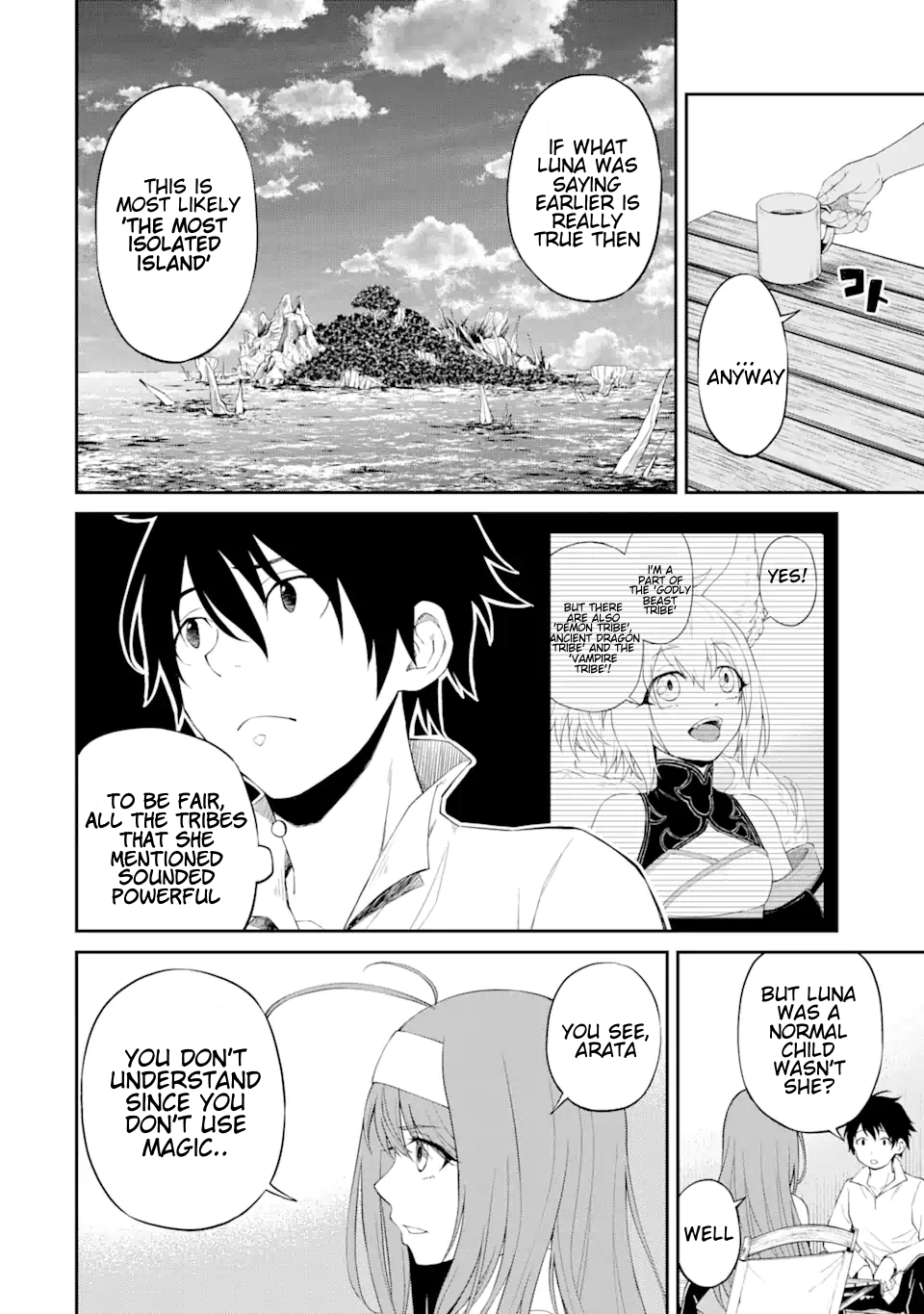 I Was Reincarnated on an Island Where the Strongest Species Live So I Will Enjoy a Peaceful Life on This Island Chapter 2.4 - Page 1