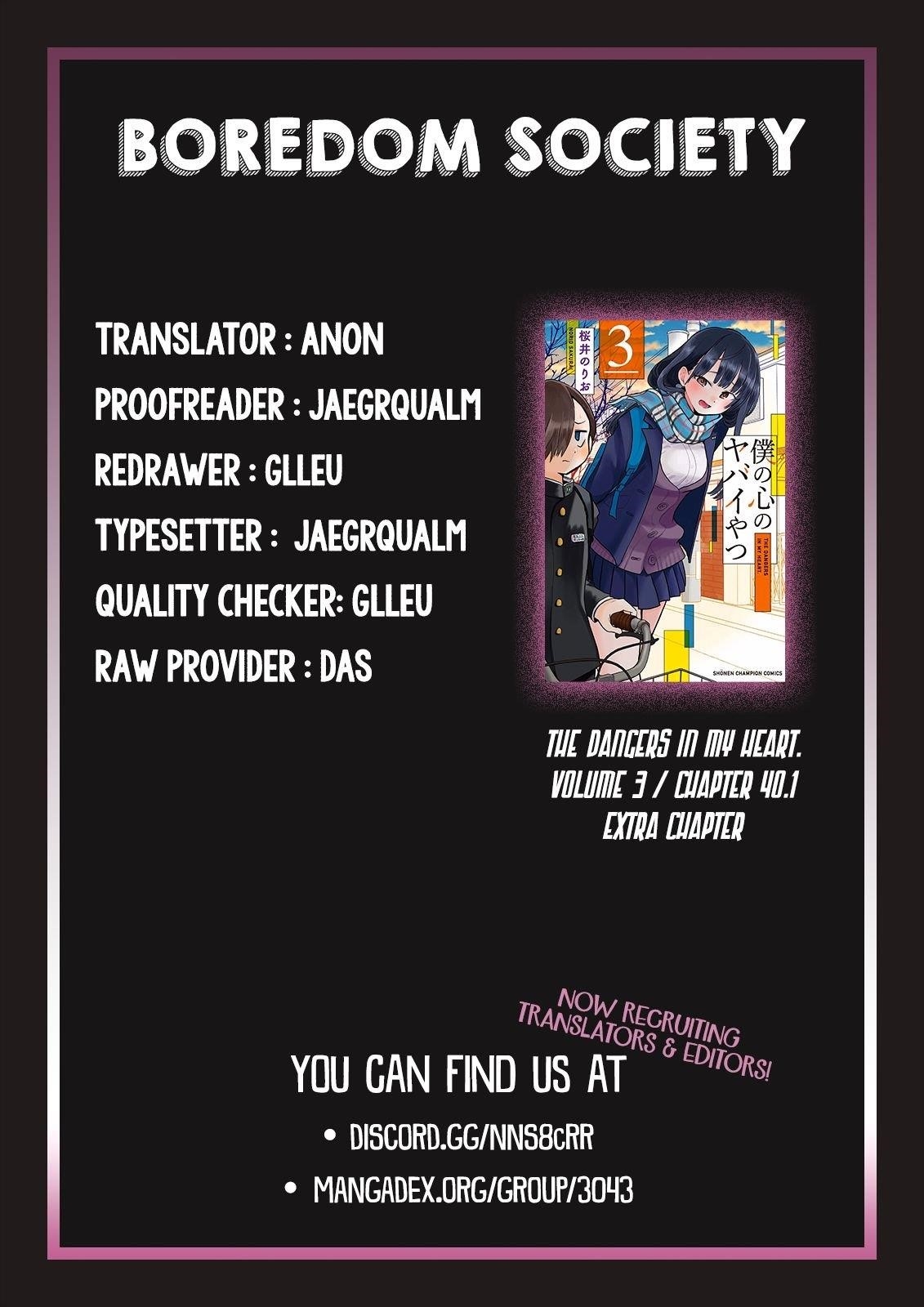 The Dangers in My Heart Chapter 40.1 - Page 5