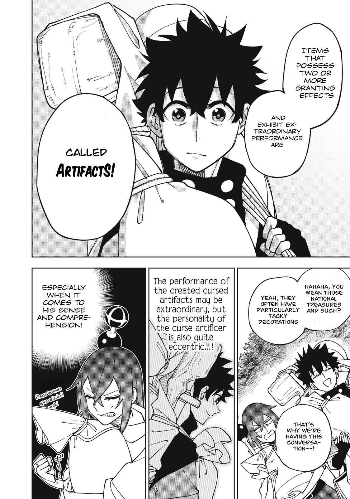 My S-Rank Party Fired Me for Being a Cursificer ~ I Can Only Make “Cursed Items”, but They’re Artifact Class! Chapter 11.1 - Page 4