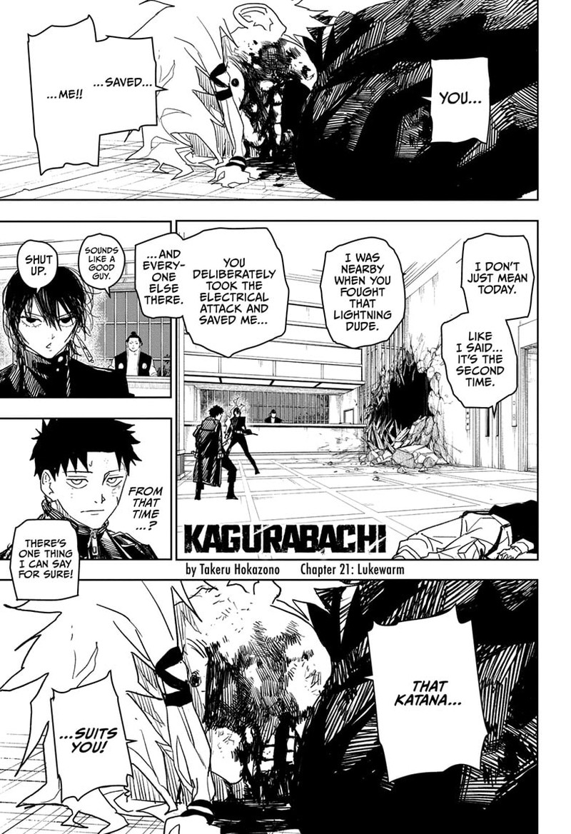 Kagurabachi Chapter 21 - Page 1