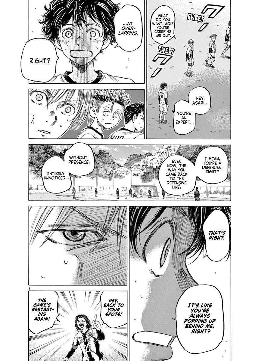 Ao Ashi Chapter 49 - Page 8