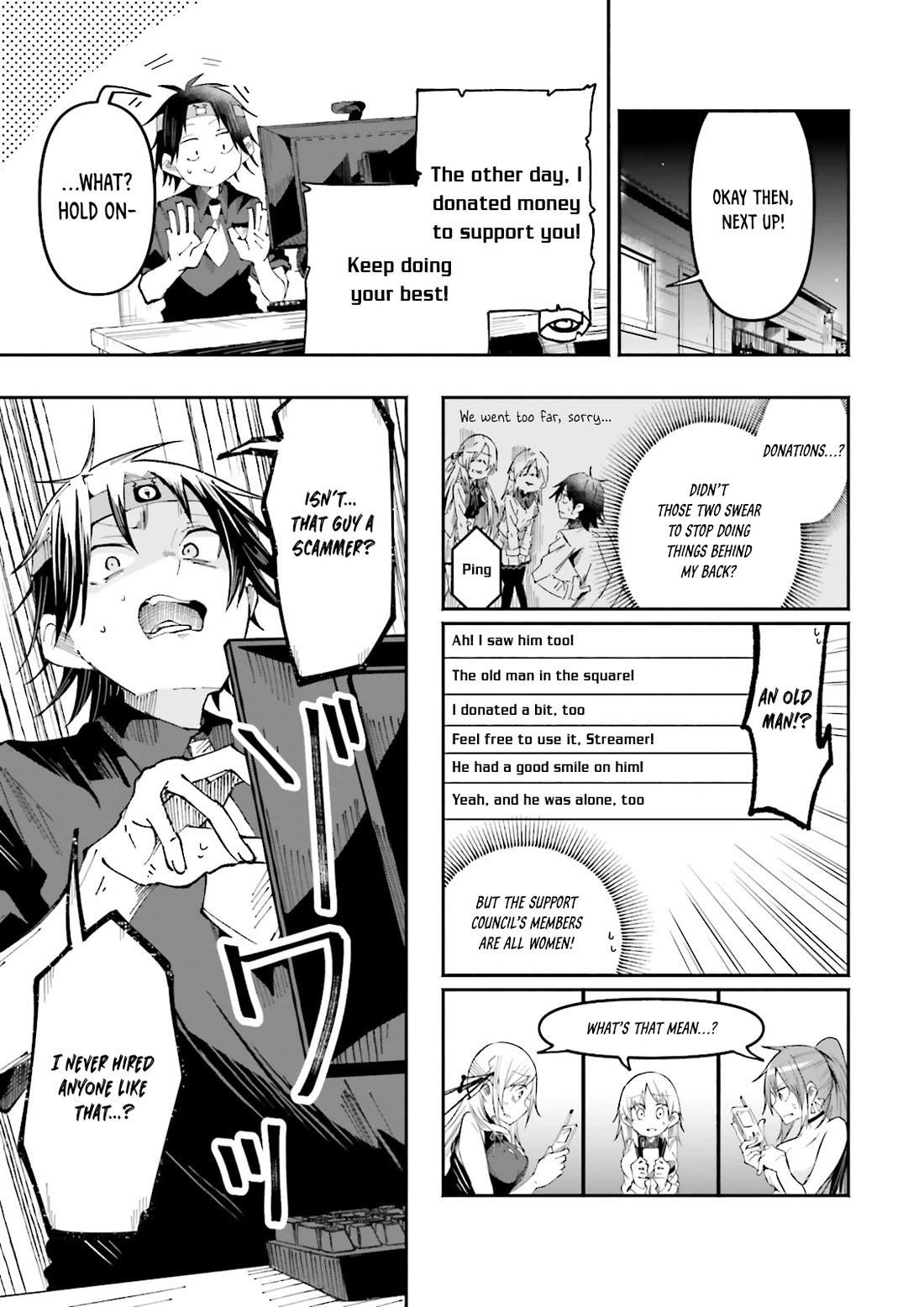 The Case In Which Streaming In Another World Led To The Creation Of A Massive Yandere Following Chapter 25 - Page 13