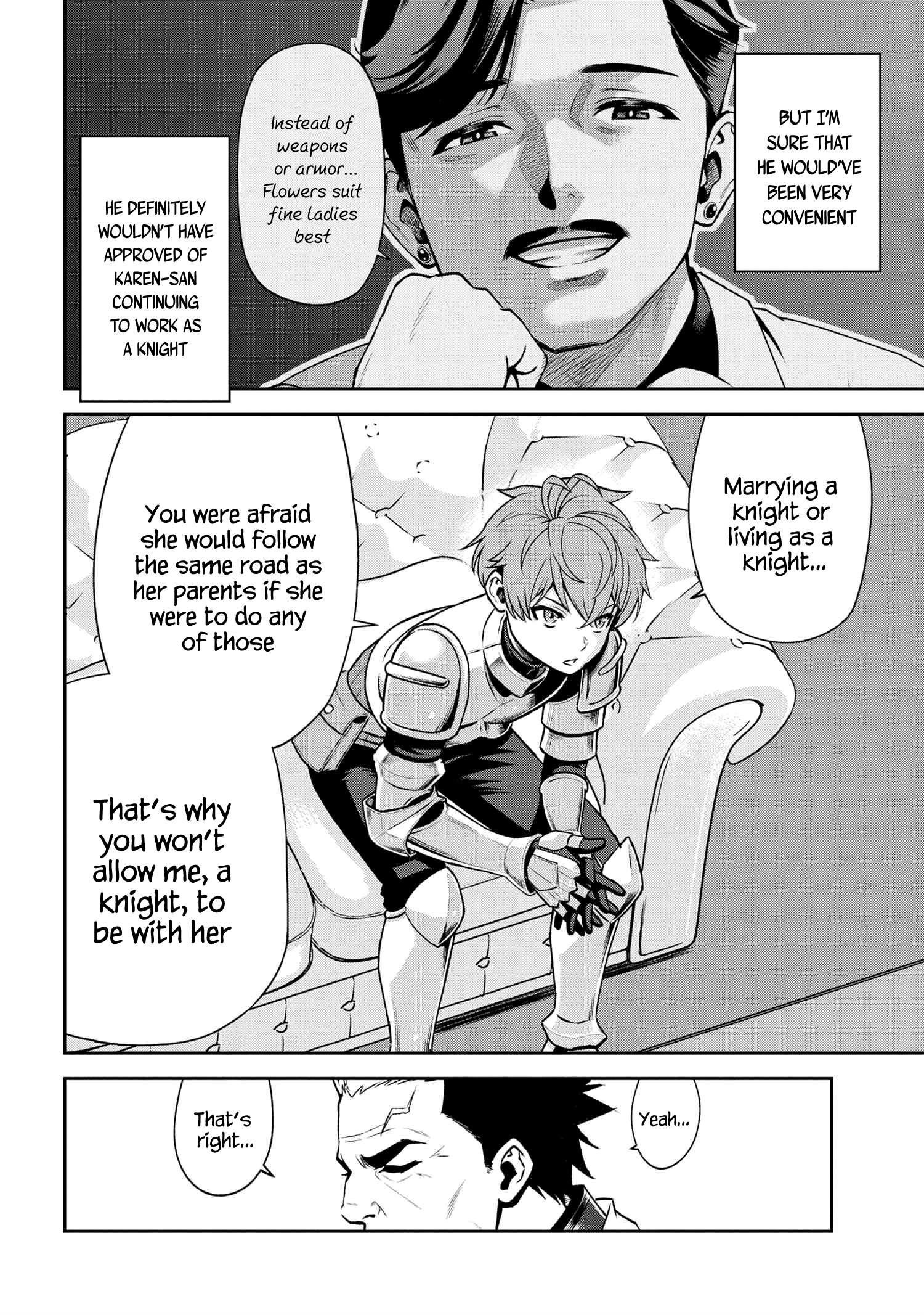 Older Elite Knight Is Cute Only In Front Of Me Chapter 18.1 - Page 8