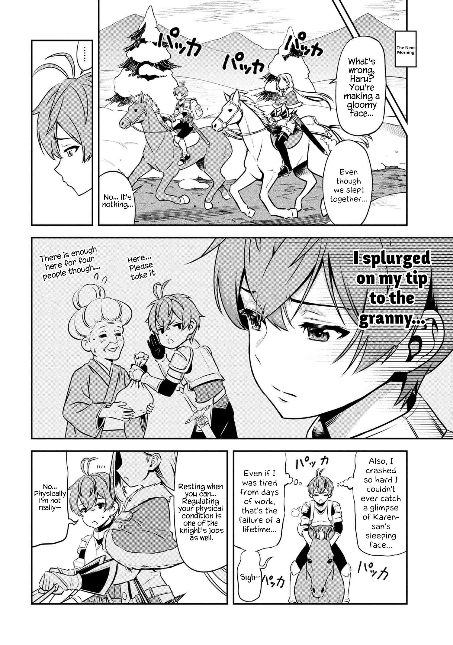 Older Elite Knight Is Cute Only In Front Of Me Chapter 2.2 - Page 12