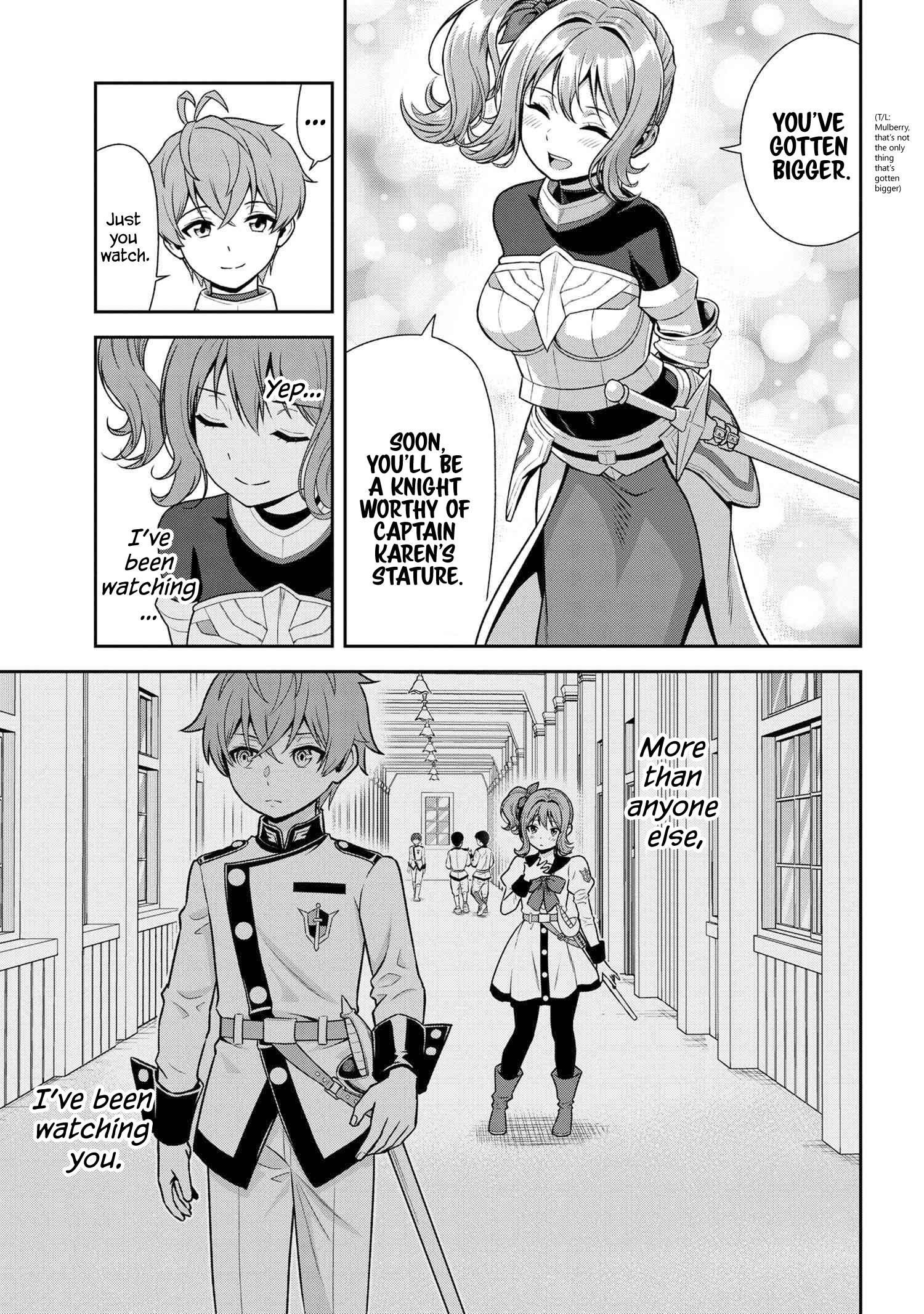 Older Elite Knight Is Cute Only In Front Of Me Chapter 22.3 - Page 10