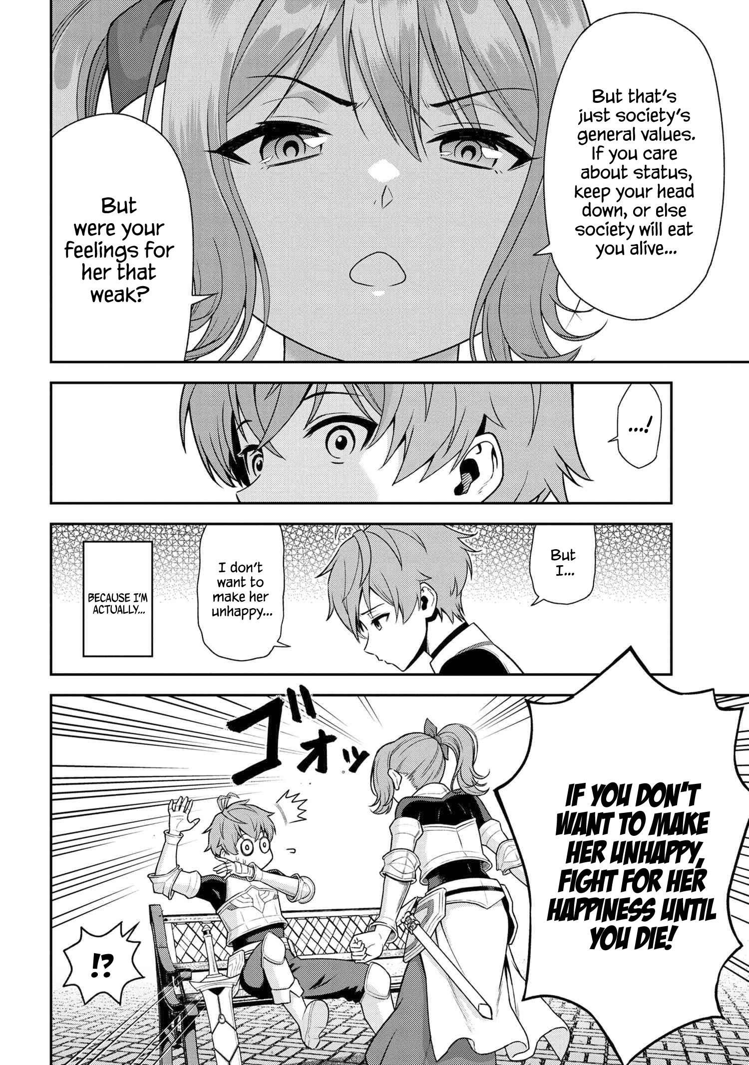 Older Elite Knight Is Cute Only In Front Of Me Chapter 22.3 - Page 4