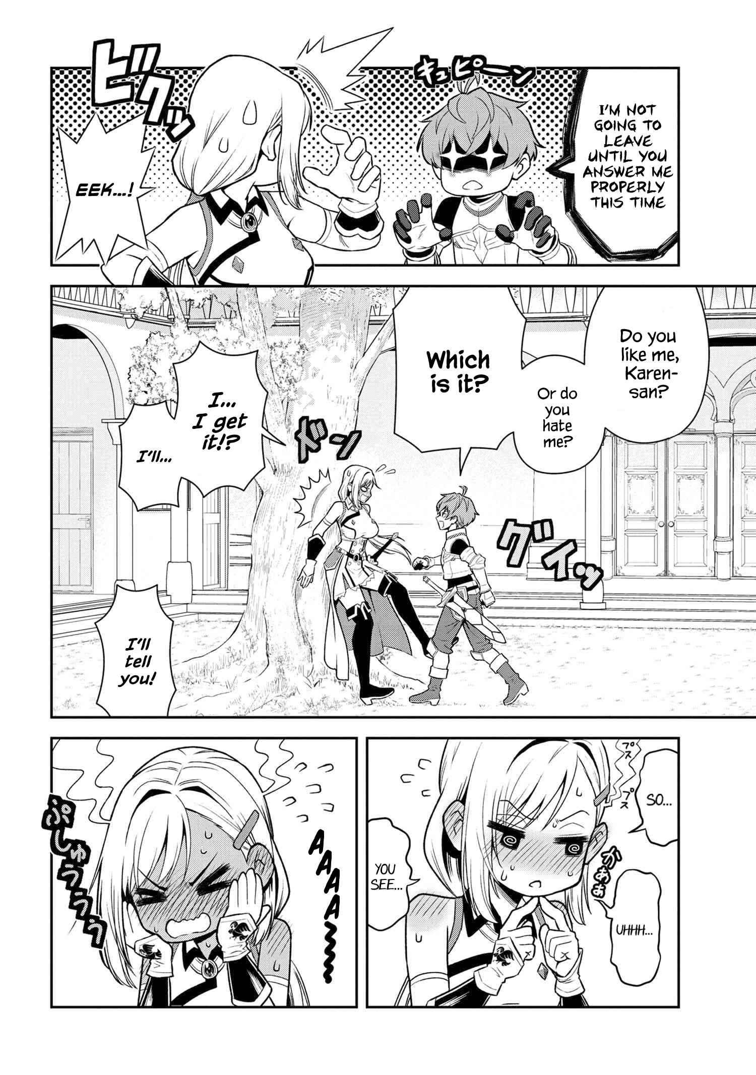 Older Elite Knight Is Cute Only In Front Of Me Chapter 25.2 - Page 12
