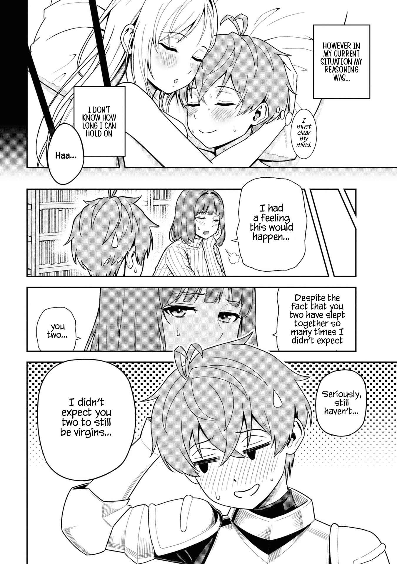Older Elite Knight Is Cute Only In Front Of Me Chapter 28.2 - Page 8