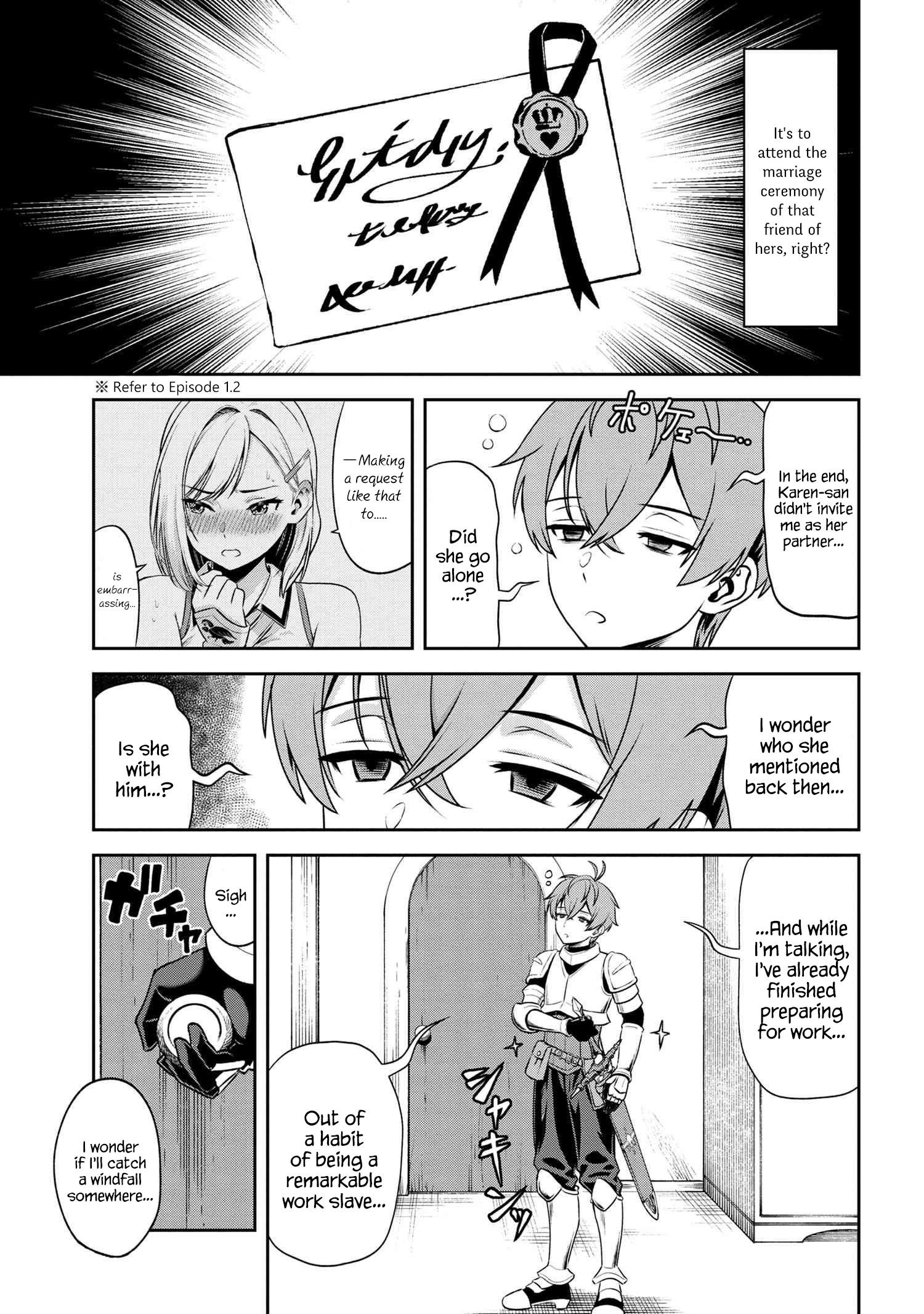 Older Elite Knight Is Cute Only In Front Of Me Chapter 3.1 - Page 3