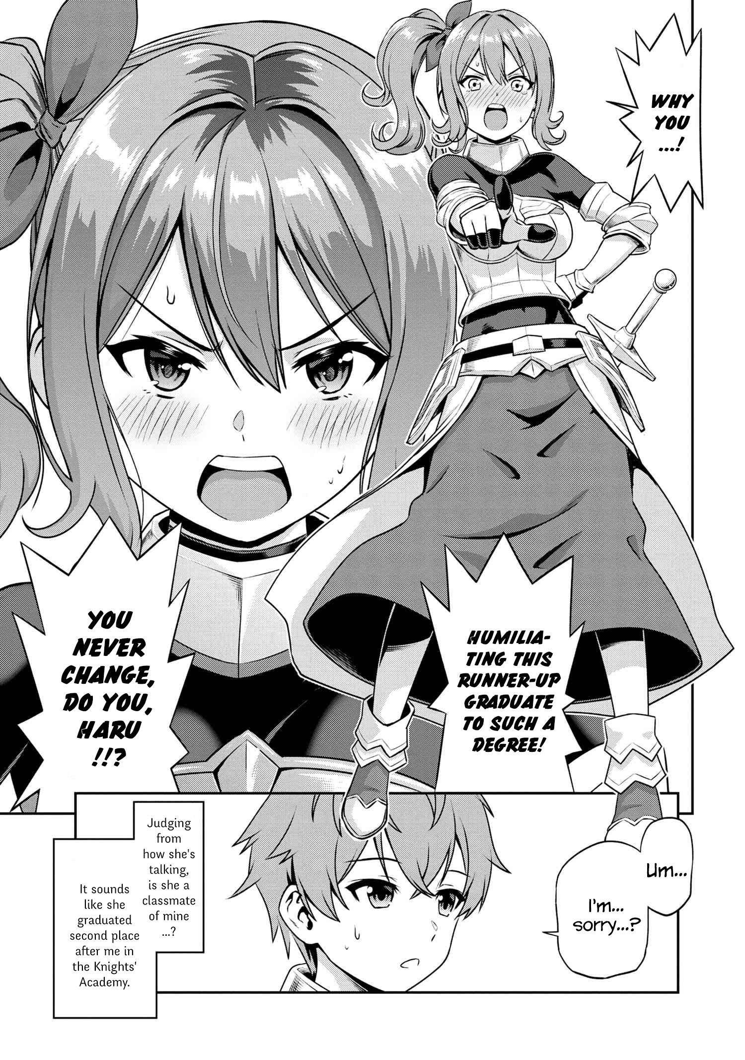 Older Elite Knight Is Cute Only In Front Of Me Chapter 3.1 - Page 5