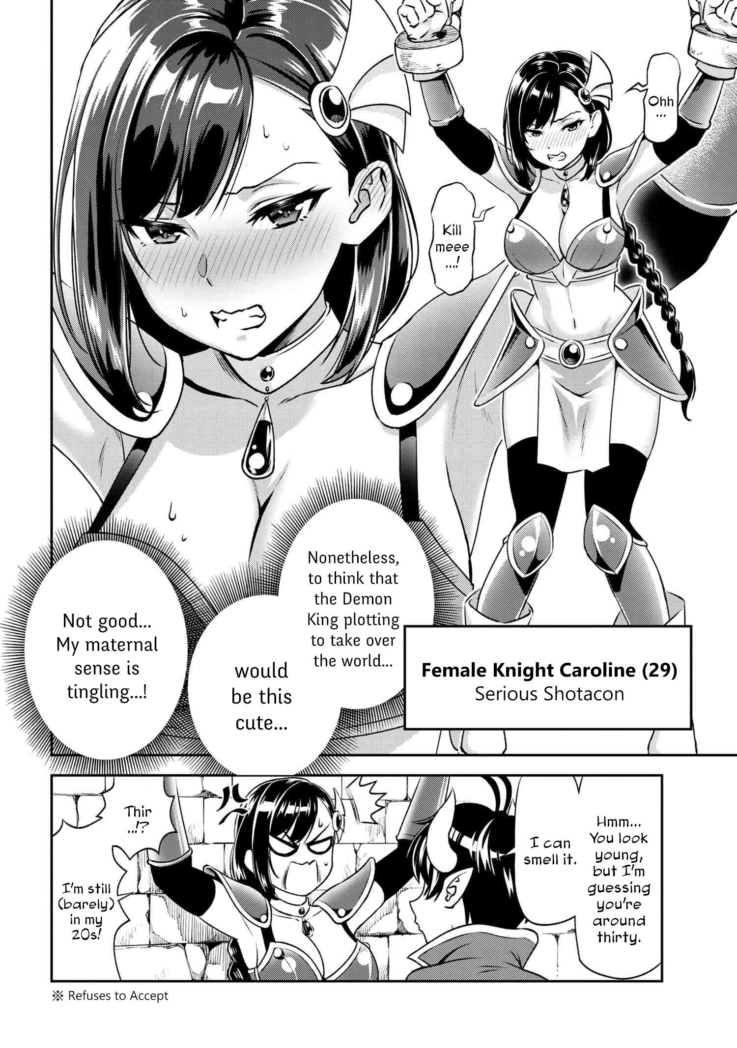 Older Elite Knight Is Cute Only In Front Of Me Chapter 4.1 - Page 8