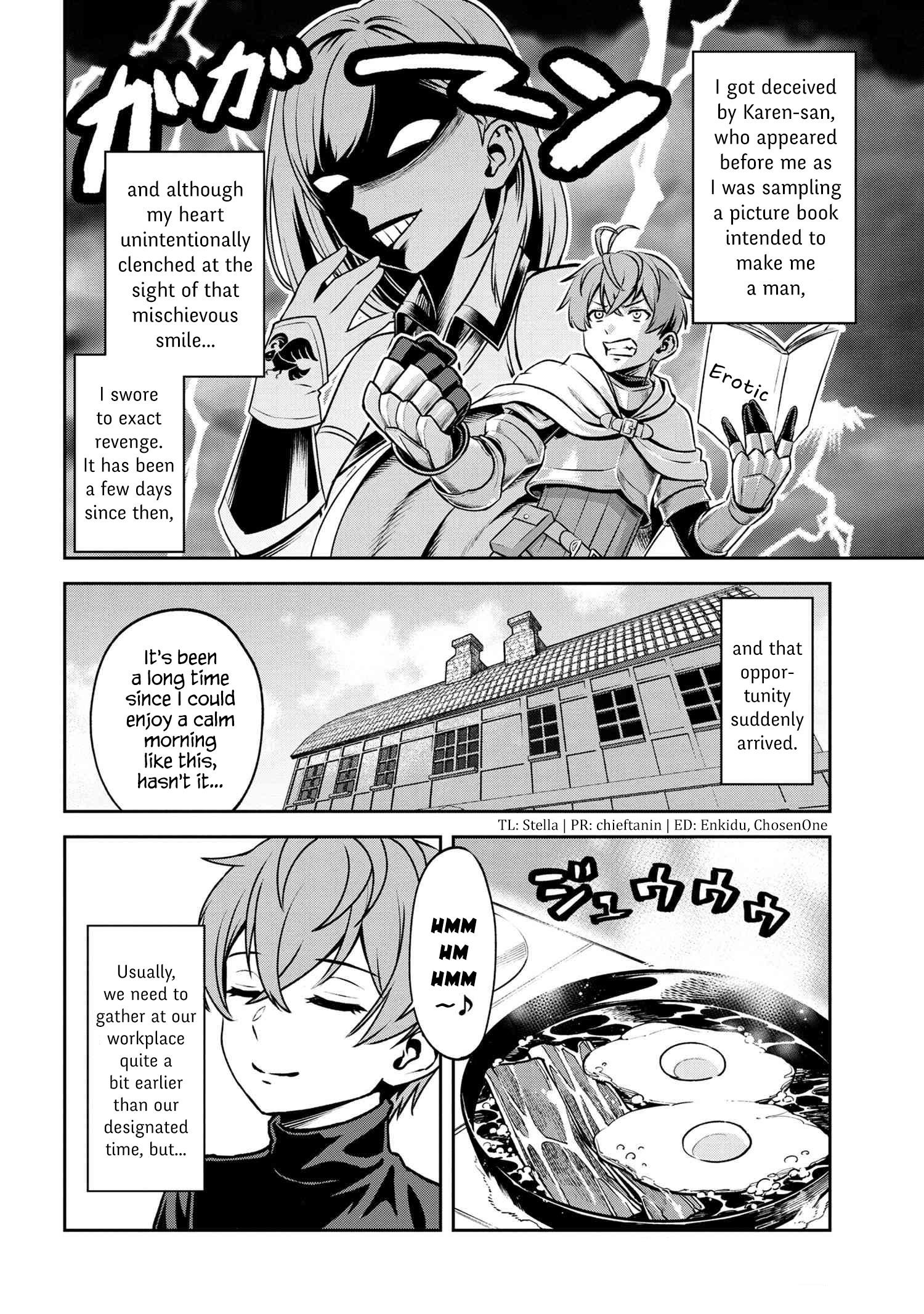 Older Elite Knight Is Cute Only In Front Of Me Chapter 4.2 - Page 1
