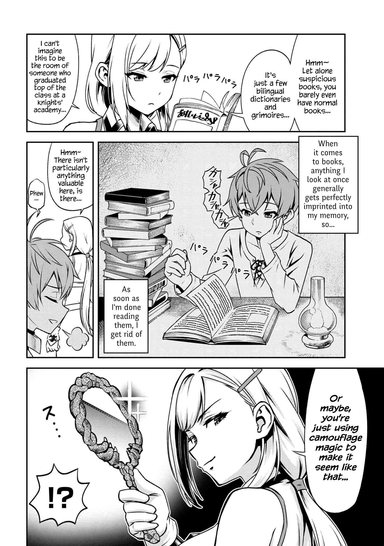 Older Elite Knight Is Cute Only In Front Of Me Chapter 4.2 - Page 5