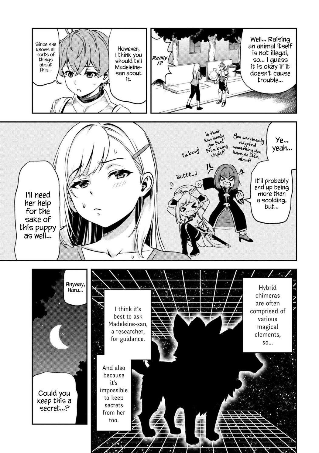 Older Elite Knight Is Cute Only In Front Of Me Chapter 5.1 - Page 9