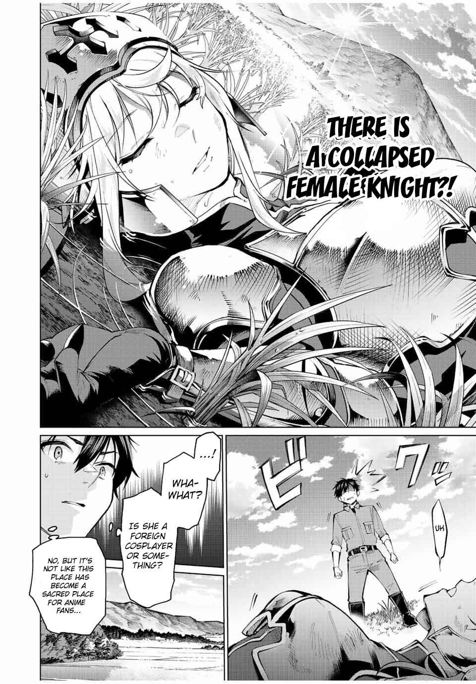 I Found a Female Knight in a Rice Field, in the Countryside They Think She’s My Wife Chapter 1 - Page 7