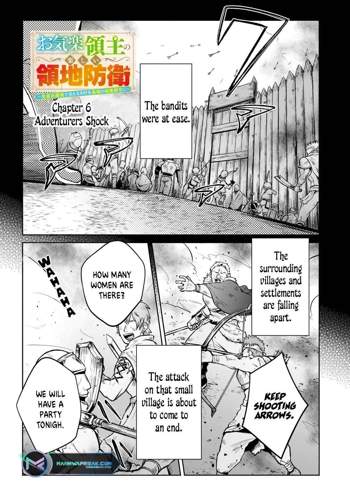 Fun Territory Defense by the Optimistic Lord Chapter 6 - Page 1