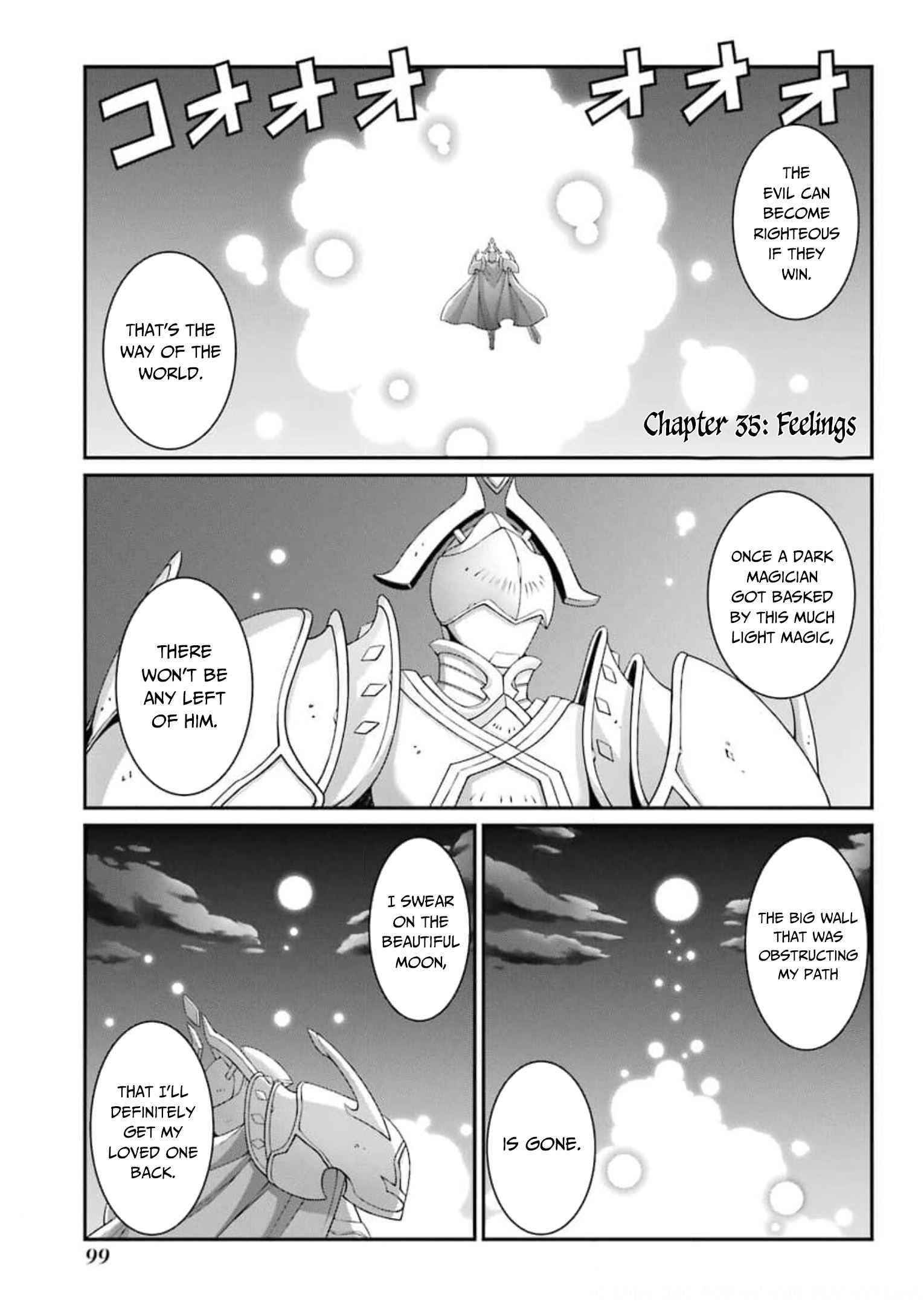 The Brave Jet Black Wizard: I Got Betrayed By My Comrades So I United With The Ultimate Monster Chapter 35 - Page 1