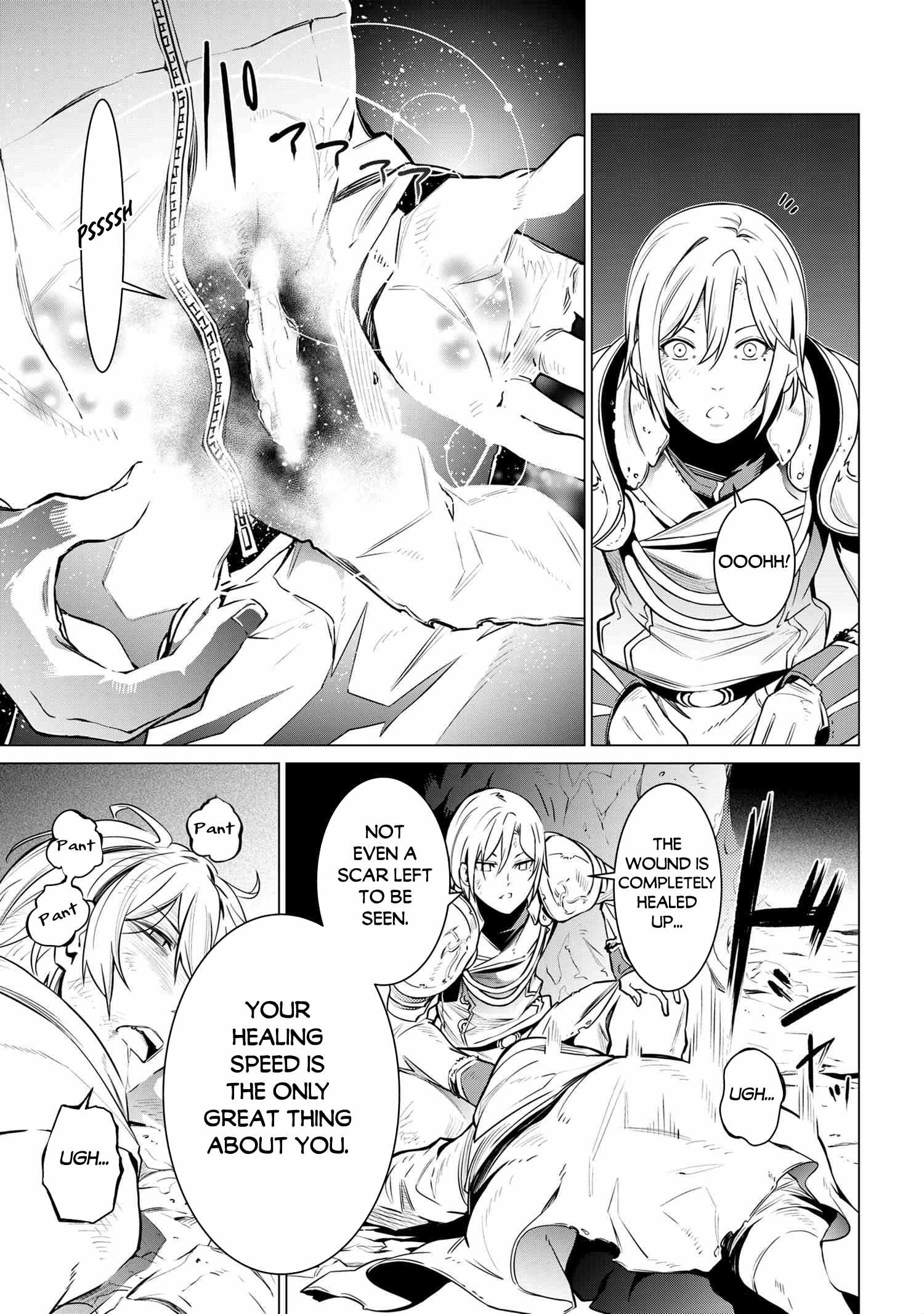 SSS Rank Dungeon De Knife Ichihon Tewatasare Tsuihou Sareta Hakuma Doushi Chapter 1 - Page 41