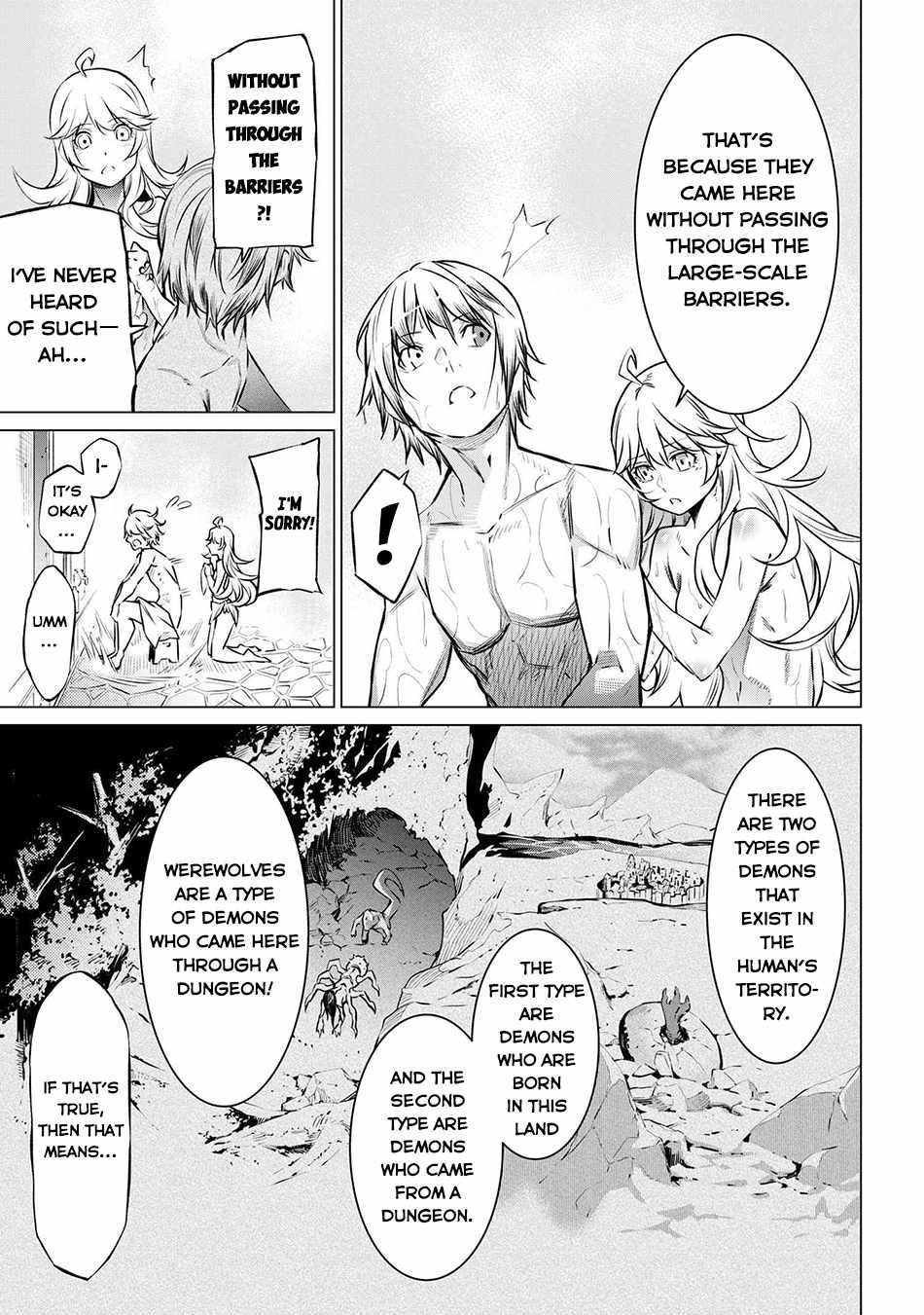 SSS Rank Dungeon De Knife Ichihon Tewatasare Tsuihou Sareta Hakuma Doushi Chapter 10.1 - Page 9