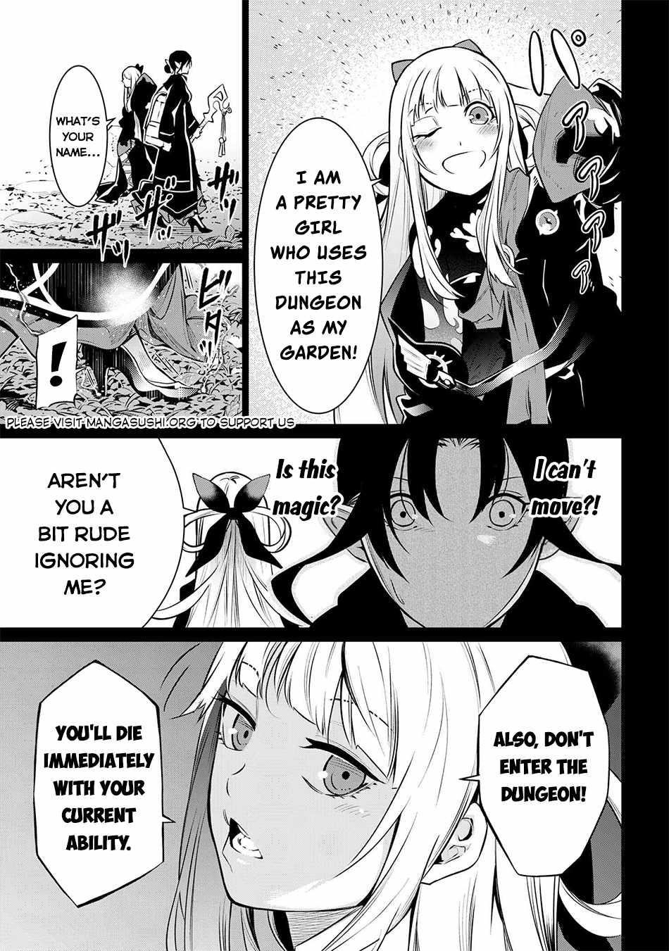 SSS Rank Dungeon De Knife Ichihon Tewatasare Tsuihou Sareta Hakuma Doushi Chapter 7.1 - Page 7