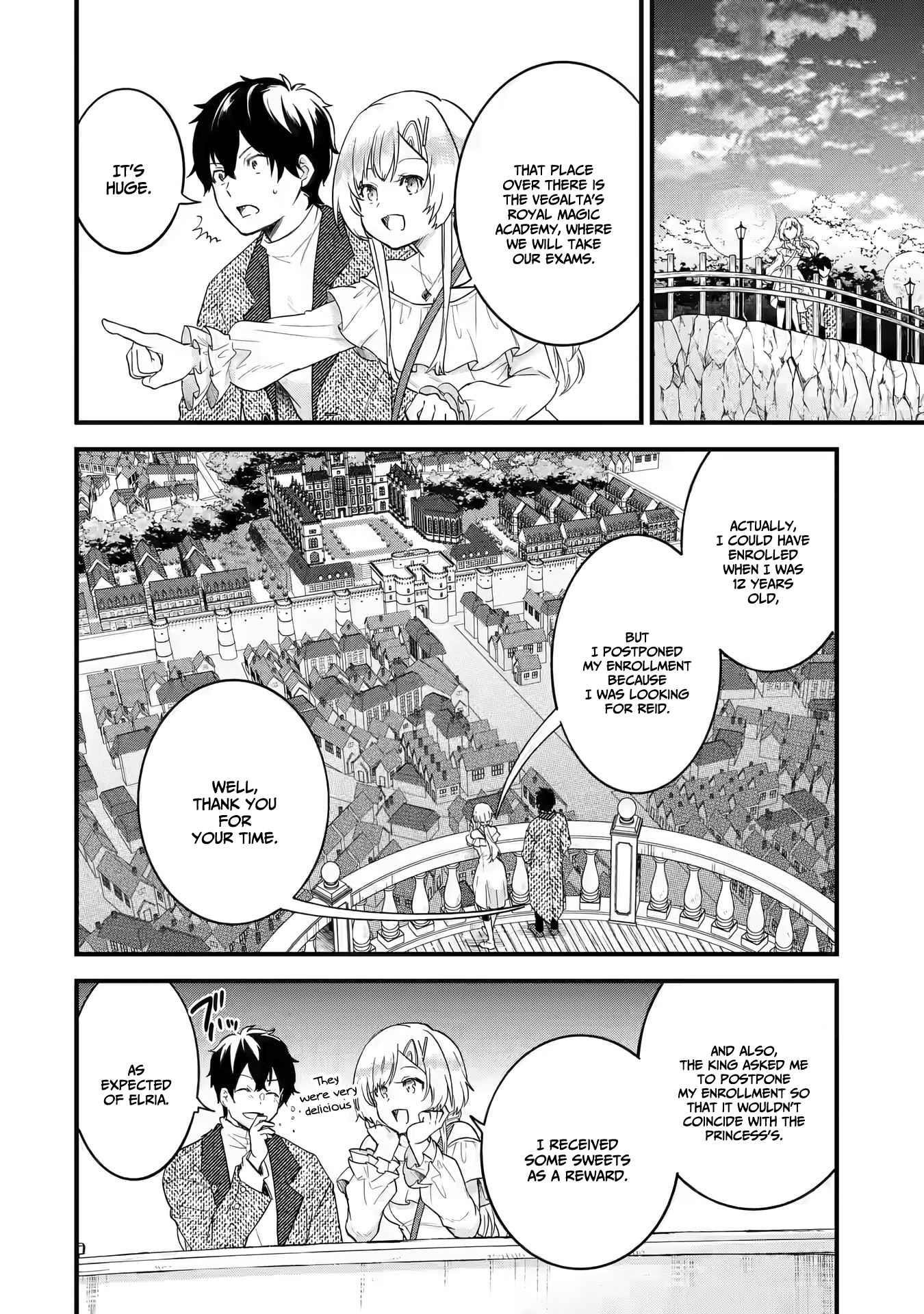 Reincarnated – The Hero Marries the Sage ~After Becoming Engaged to a Former Rival, We Became the Strongest Couple~ Chapter 3.2 - Page 13