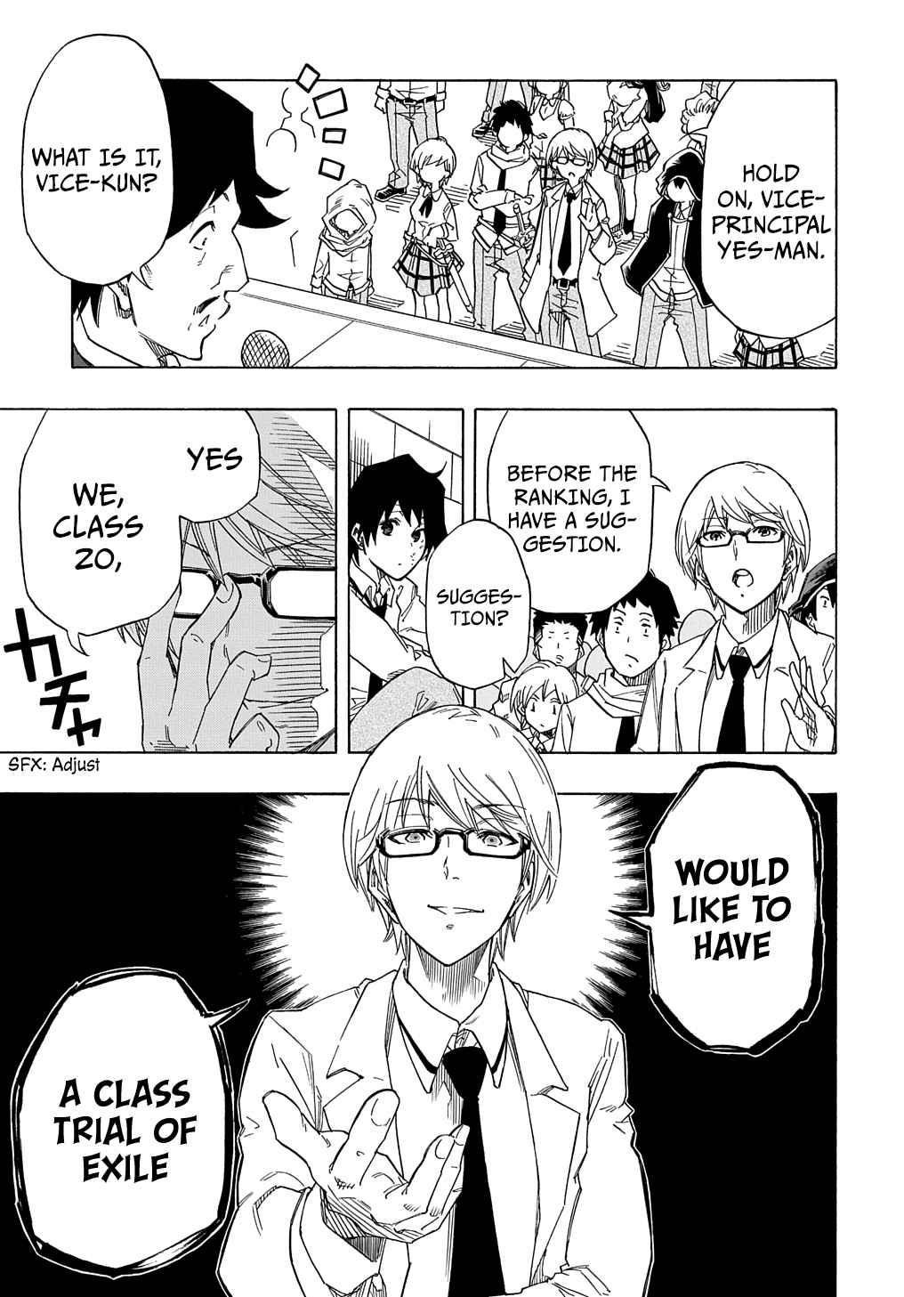 Exiled in a Class Trial for Poor Dexterity Chapter 1 - Page 14