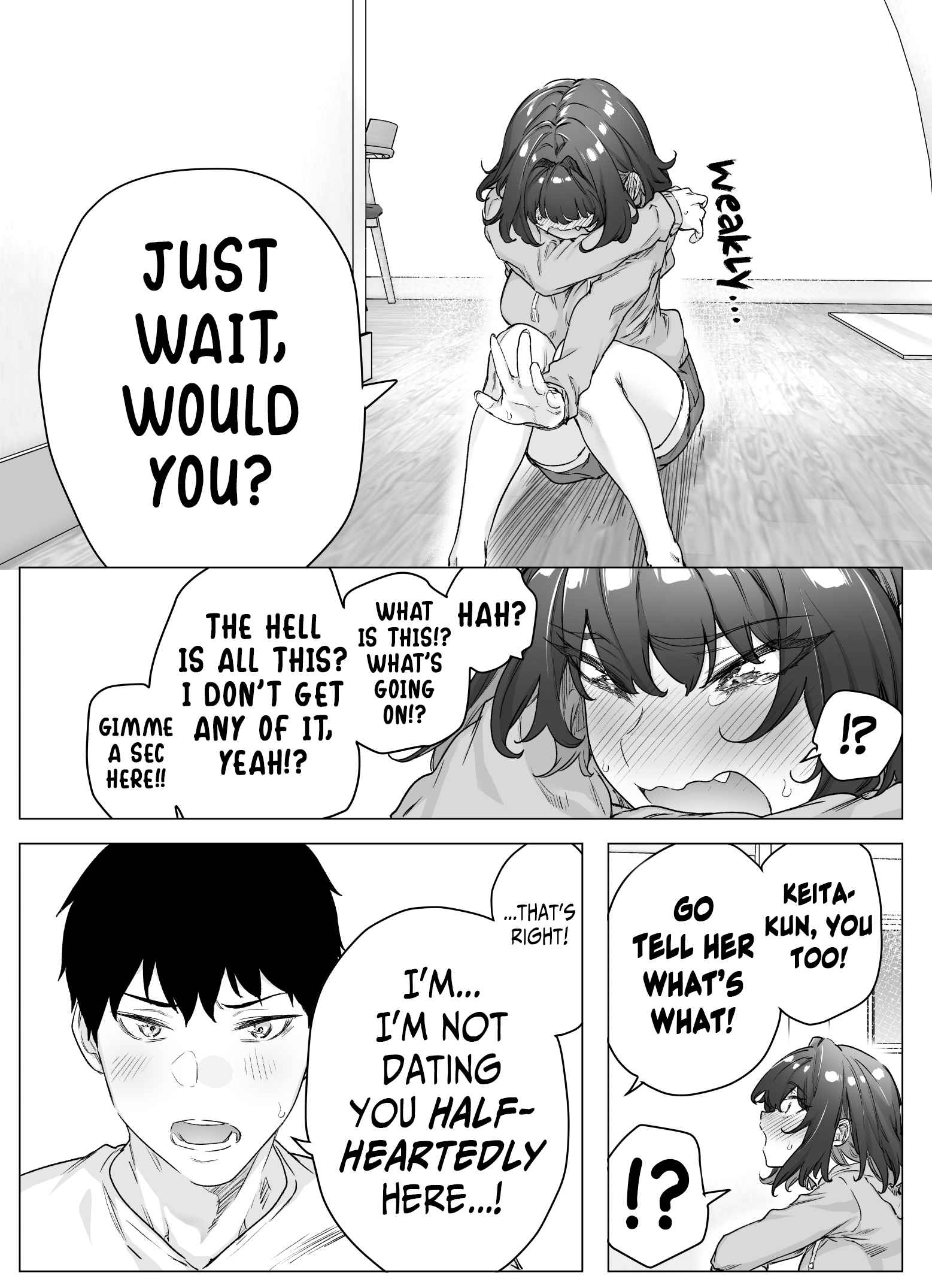 The Tsuntsuntsuntsuntsuntsun Tsuntsuntsuntsuntsundere Girl Getting Less And Less Tsun Day By Day Chapter 102 - Page 3