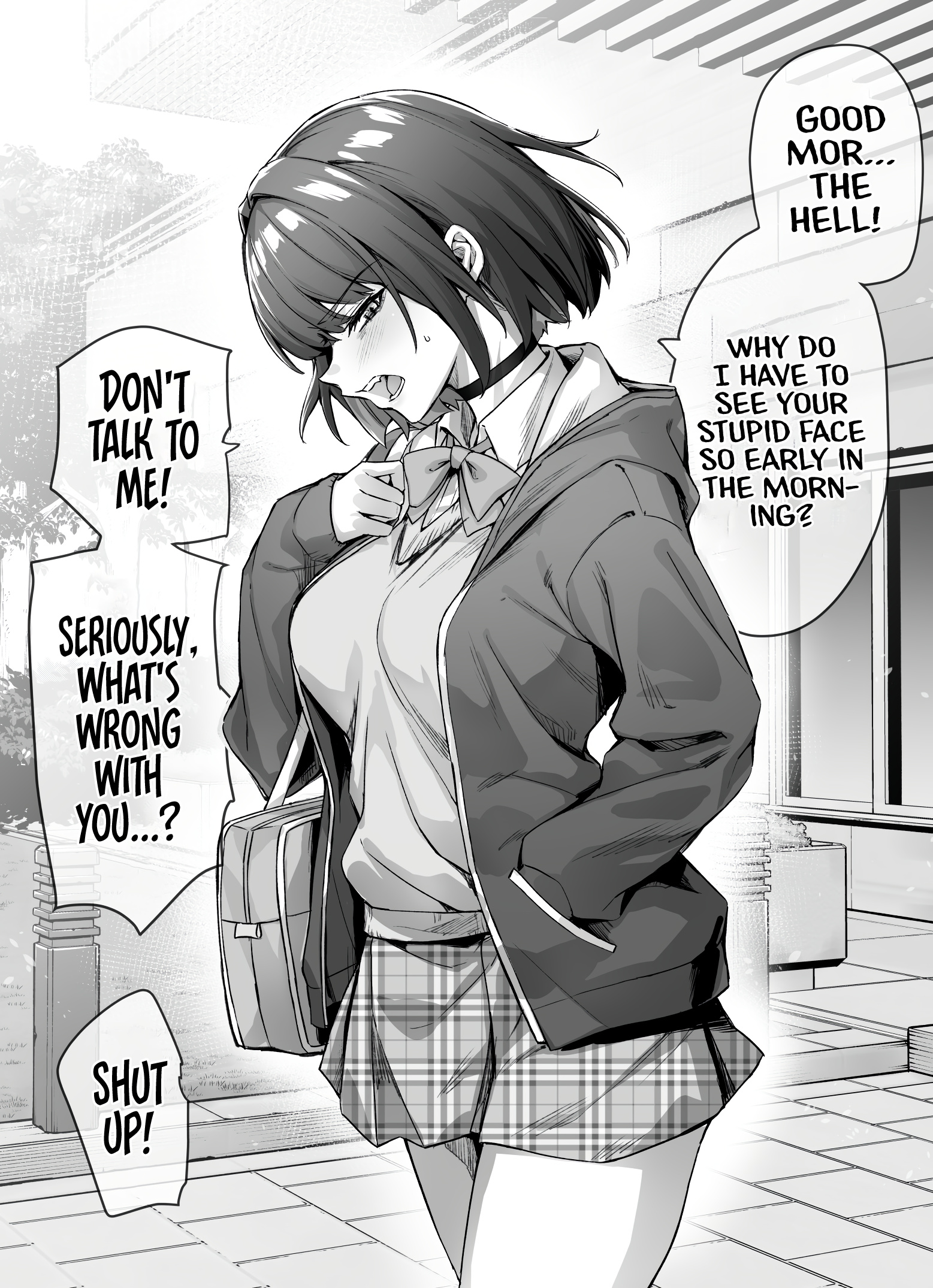 The Tsuntsuntsuntsuntsuntsun Tsuntsuntsuntsuntsundere Girl Getting Less And Less Tsun Day By Day Chapter 7 - Page 1