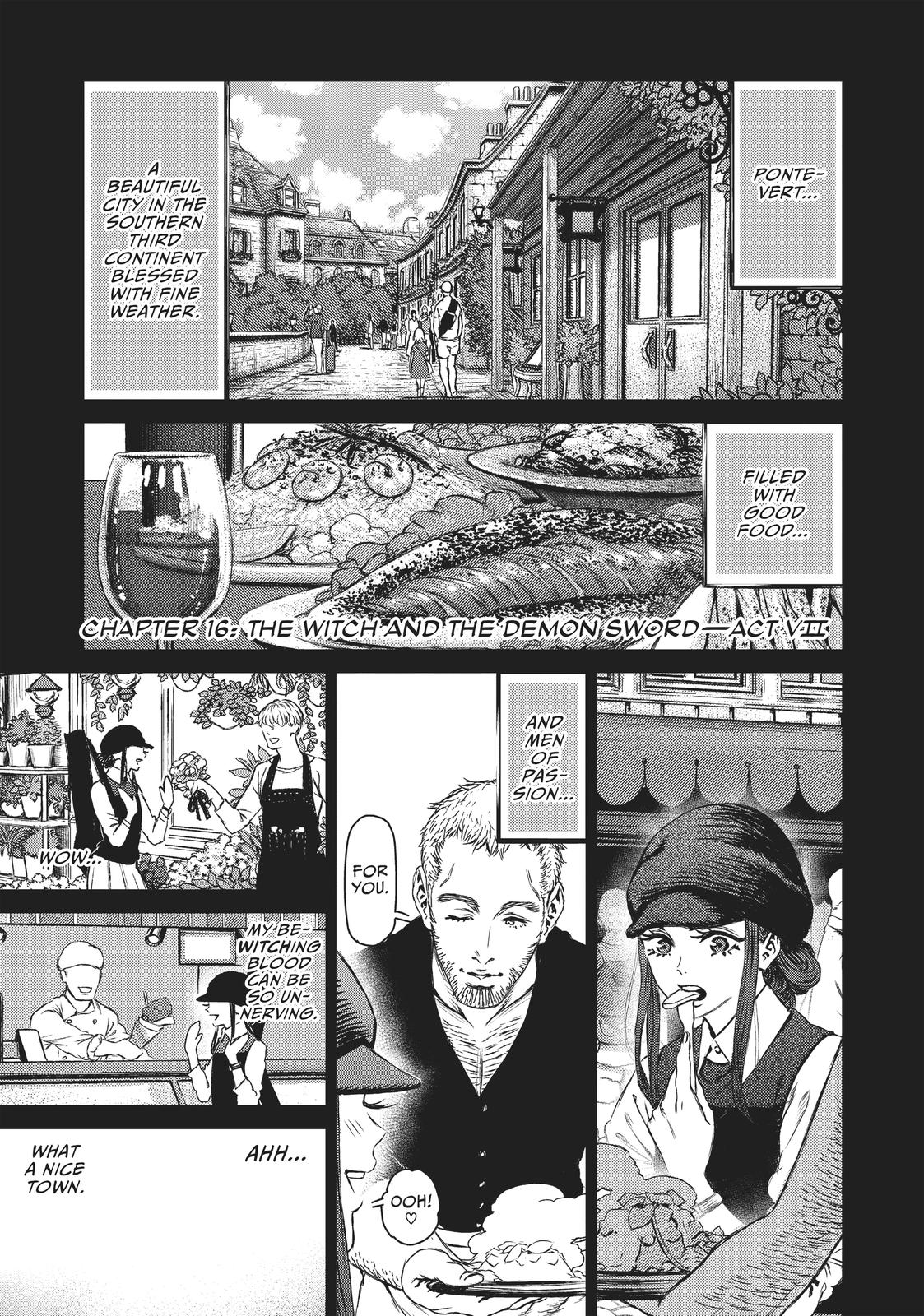 The Witch and the Beast Chapter 16 - Page 1