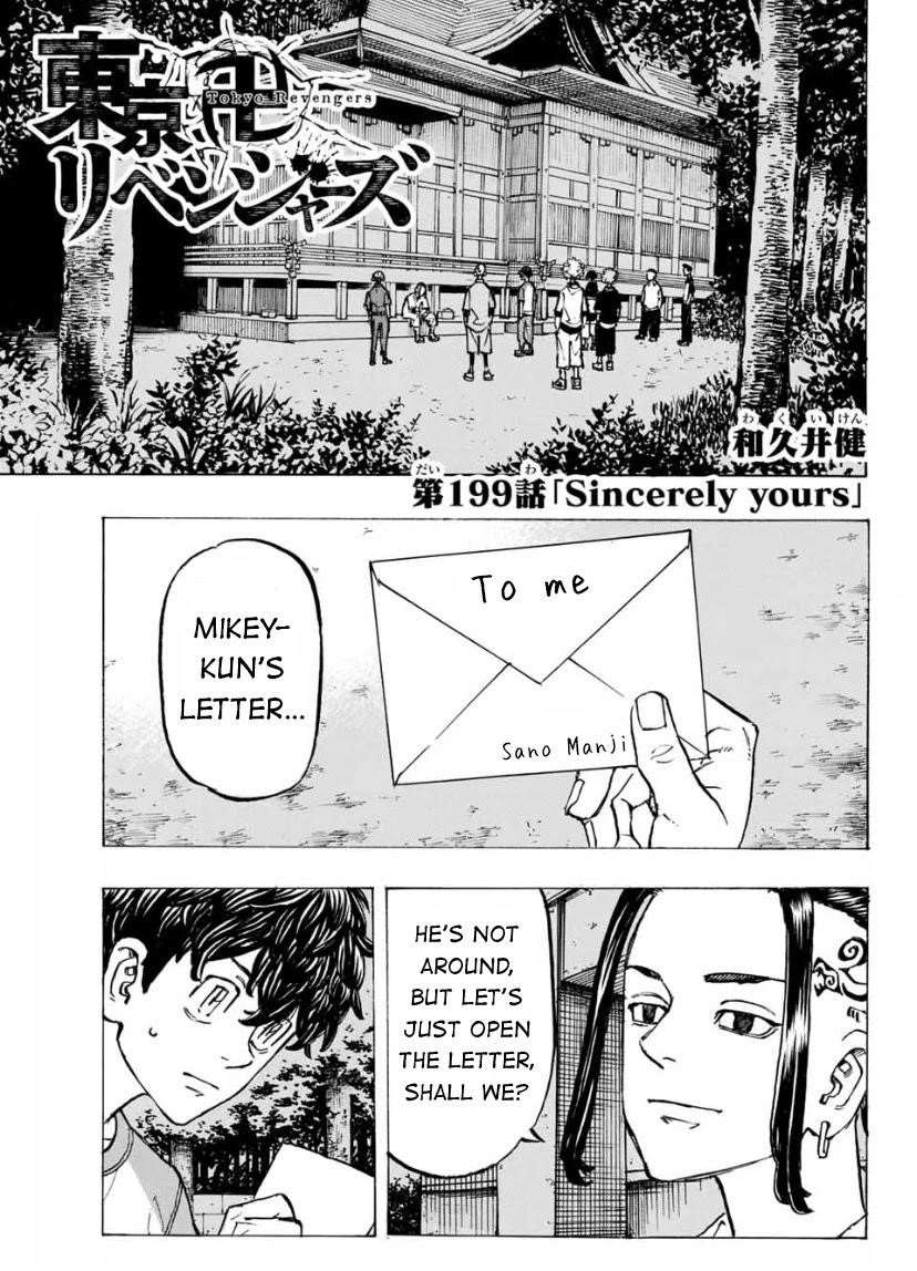 Tokyo Manji Revengers Chapter 199 - Page 1
