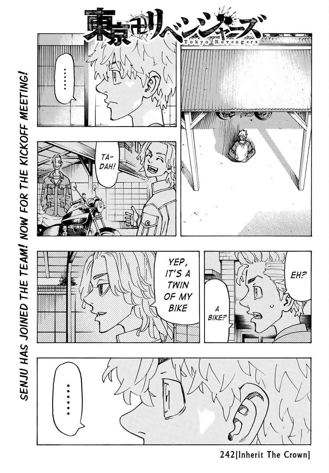 Tokyo Manji Revengers Chapter 242 - Page 1