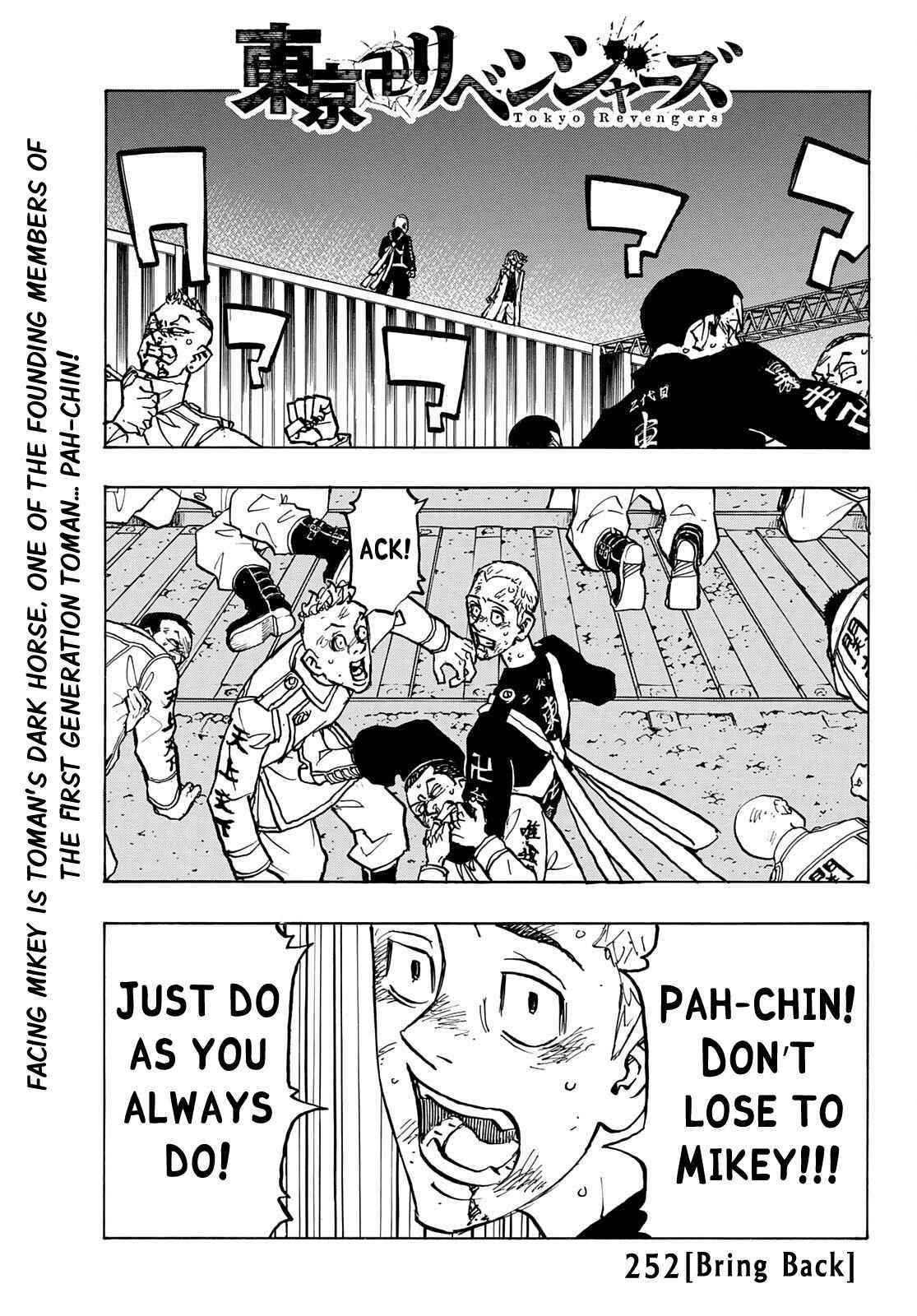 Tokyo Manji Revengers Chapter 252 - Page 1