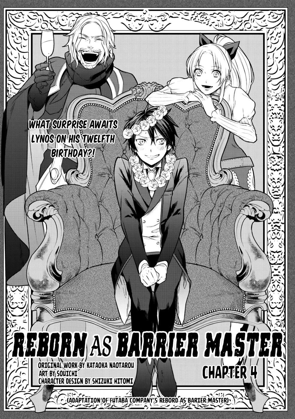 Reincarnation into the Barrier Master Chapter 4 - Page 1