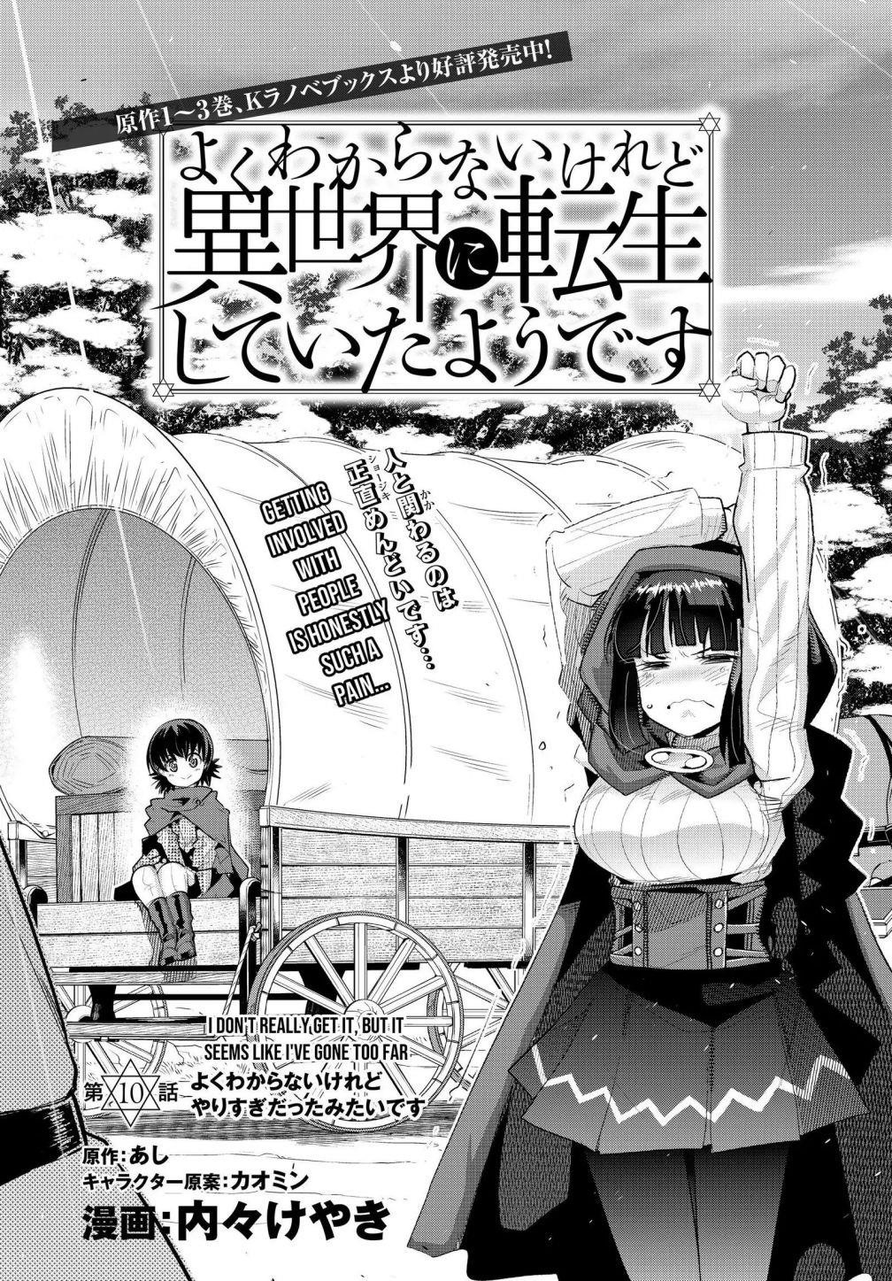I Don’t Really Get It, but It Looks Like I Was Reincarnated in Another World Chapter 10 - Page 5