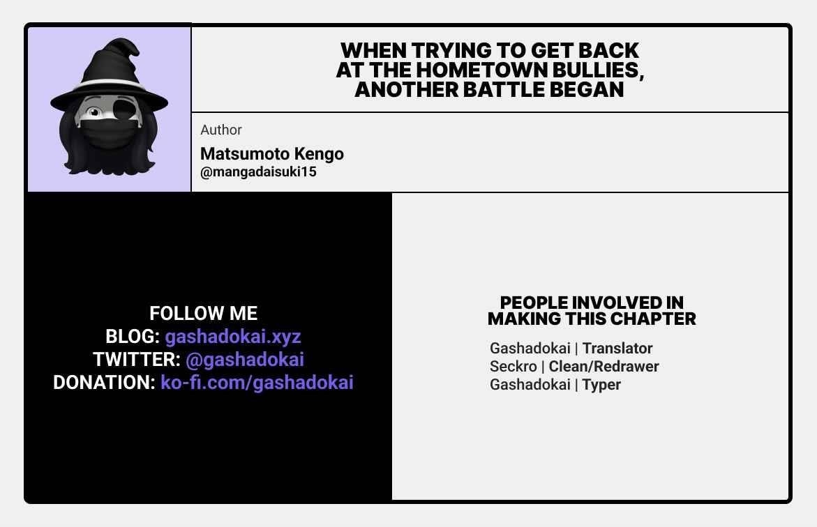 When Trying To Get Back At The Hometown Bullies, Another Battle Began Chapter 6 - Page 21