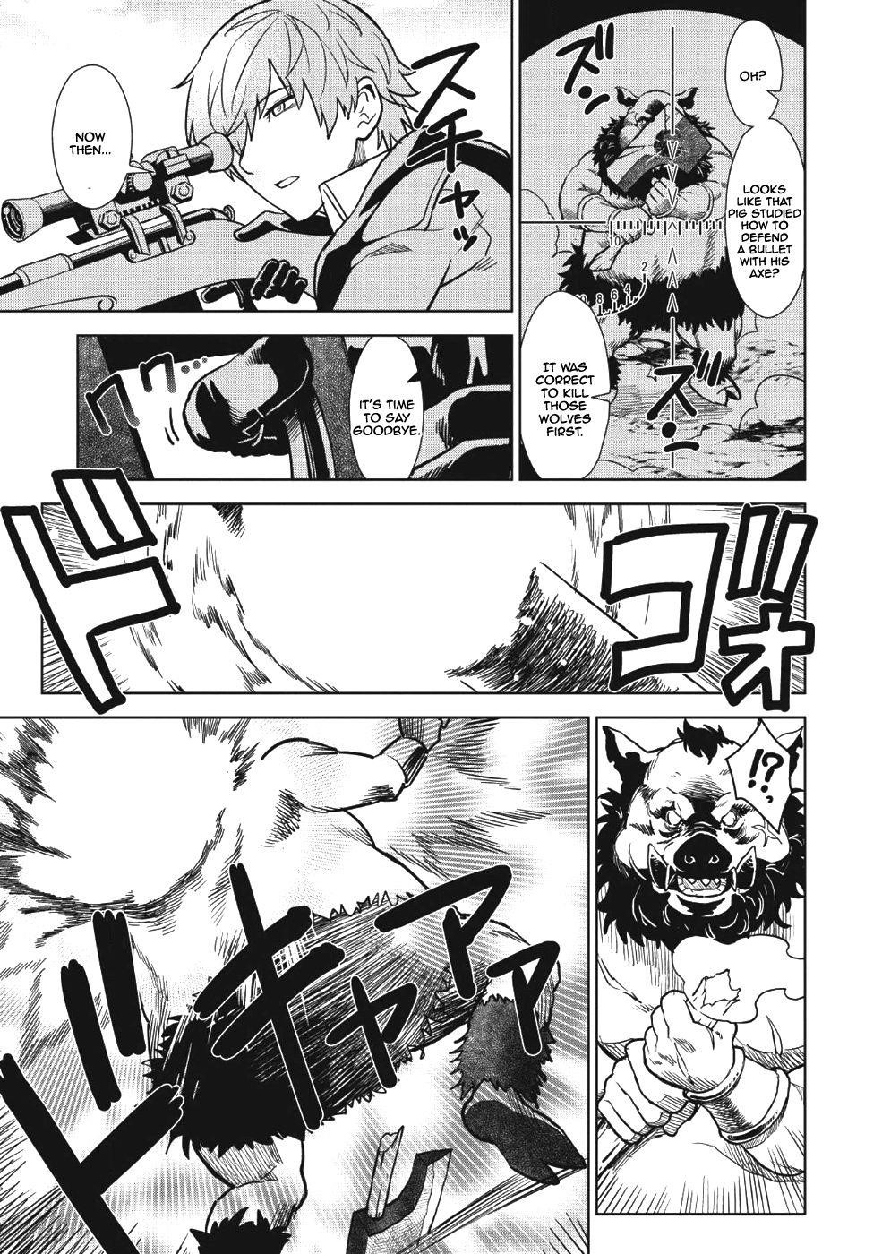Break Through In Another World With Magical Eyes And Bullets!! Chapter 1 - Page 9