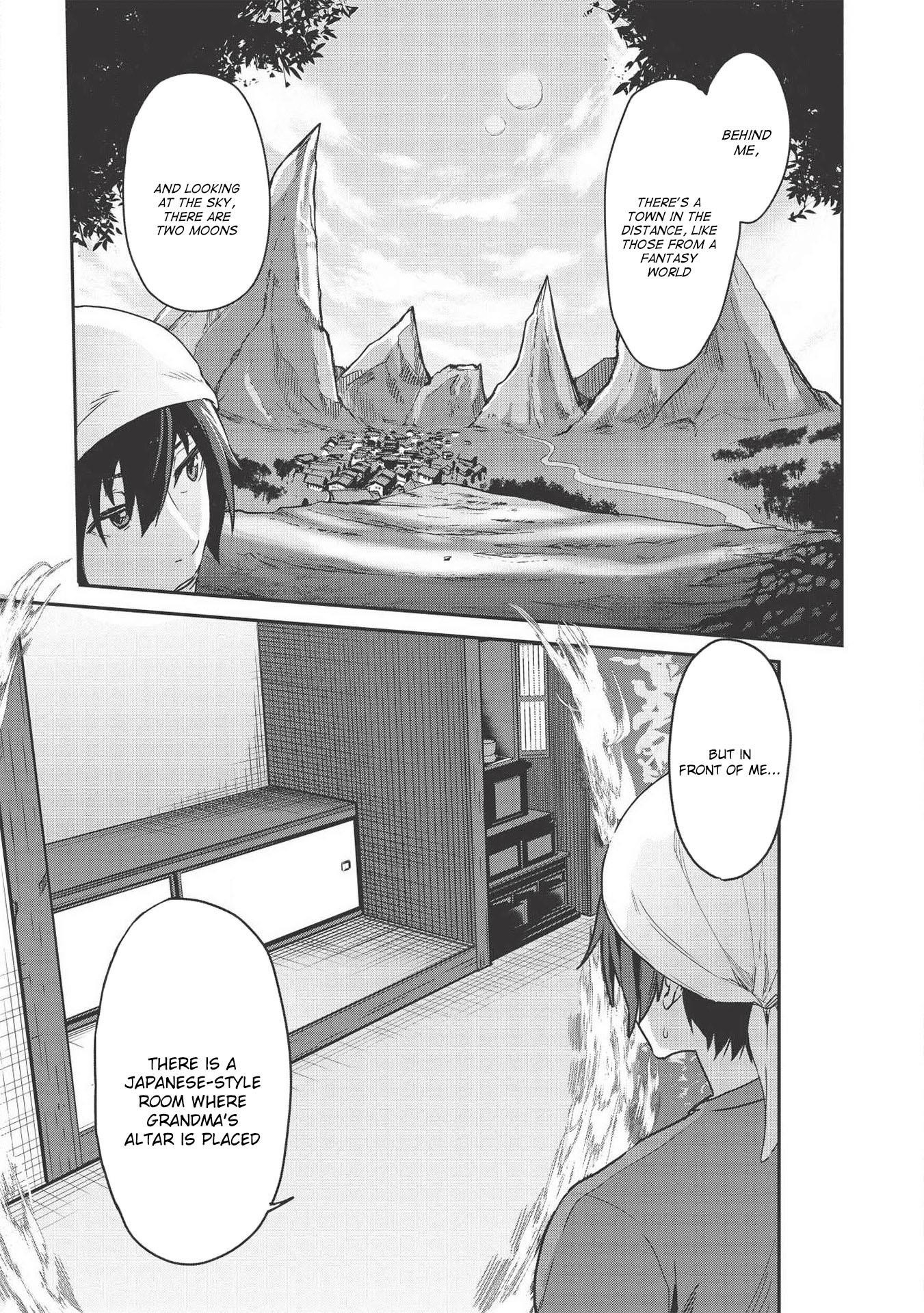 Itsudemo Jitaku Ni Kaerareru Ore Wa, Isekai De Gyoushounin O Hajimemashita Chapter 1 - Page 6