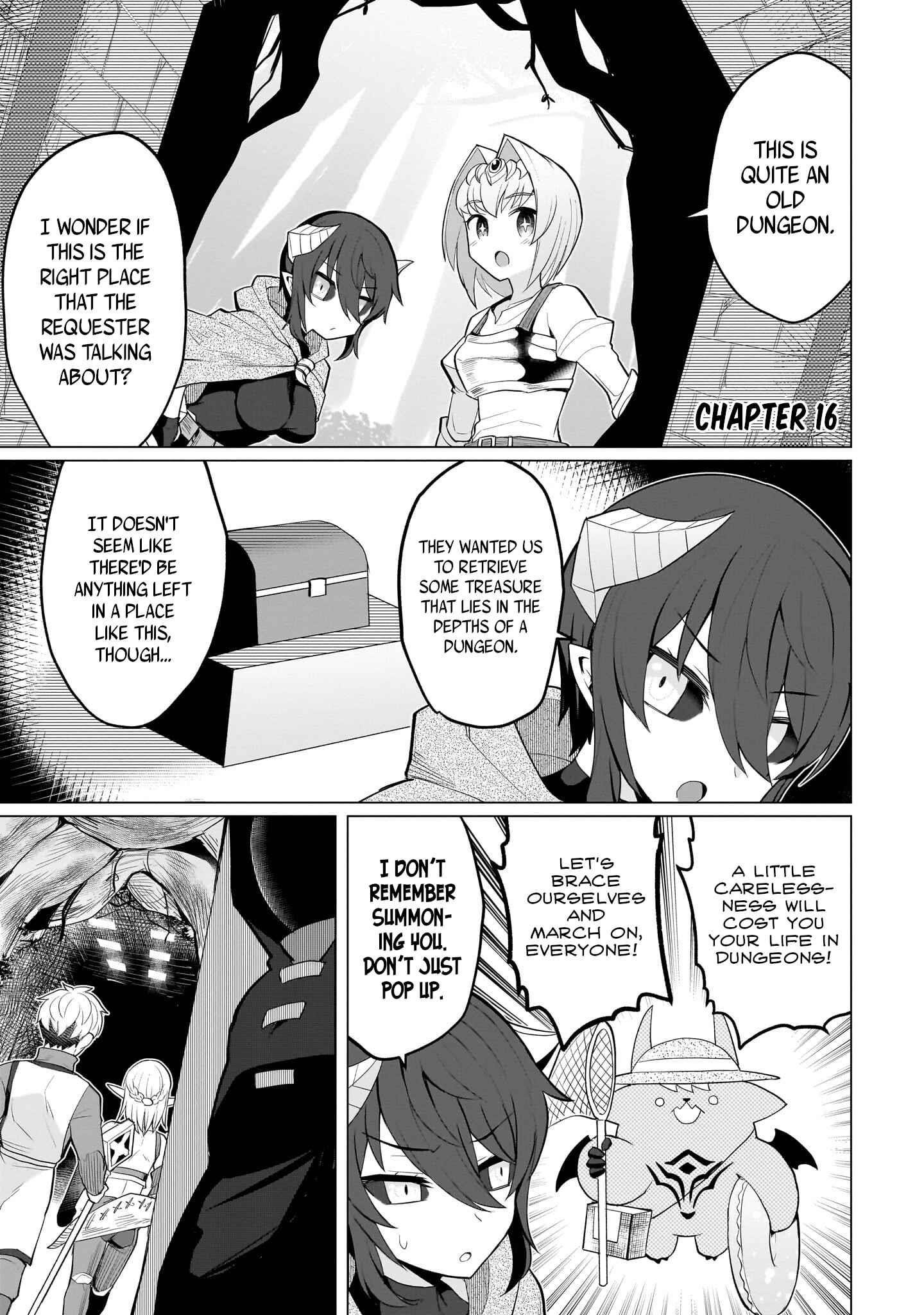 I’m Dating a Dark Summoner Chapter 16 - Page 1