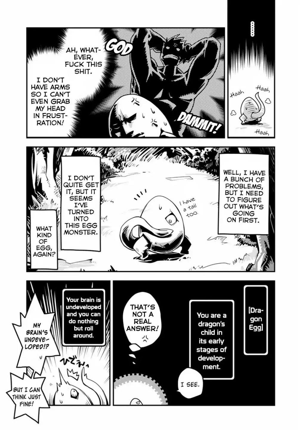 Tensei Shitara Dragon No Tamago Datta – Saikyou Igai Mezasa Nee Chapter 1 - Page 8