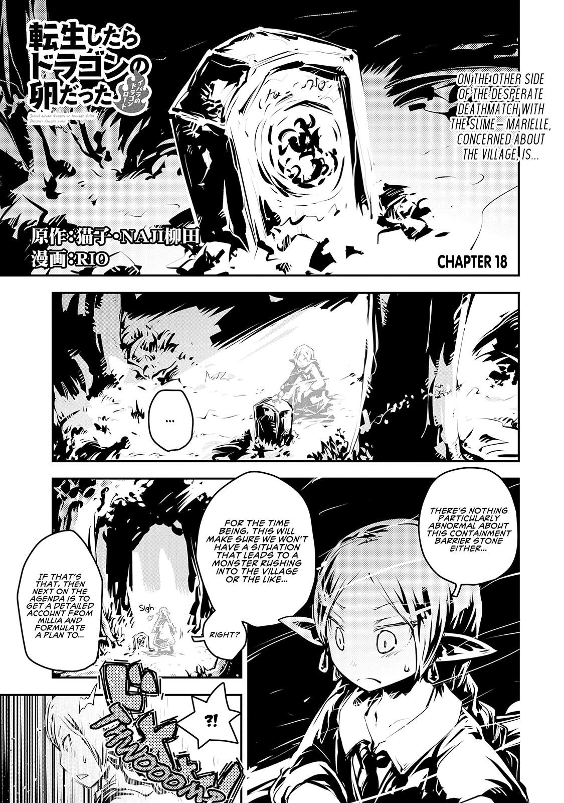 Tensei Shitara Dragon No Tamago Datta – Saikyou Igai Mezasa Nee Chapter 18 - Page 1