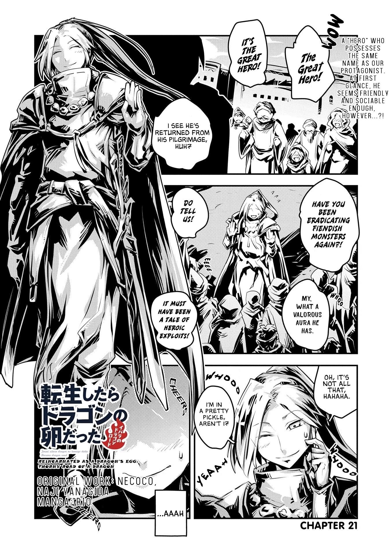 Tensei Shitara Dragon No Tamago Datta – Saikyou Igai Mezasa Nee Chapter 21 - Page 1