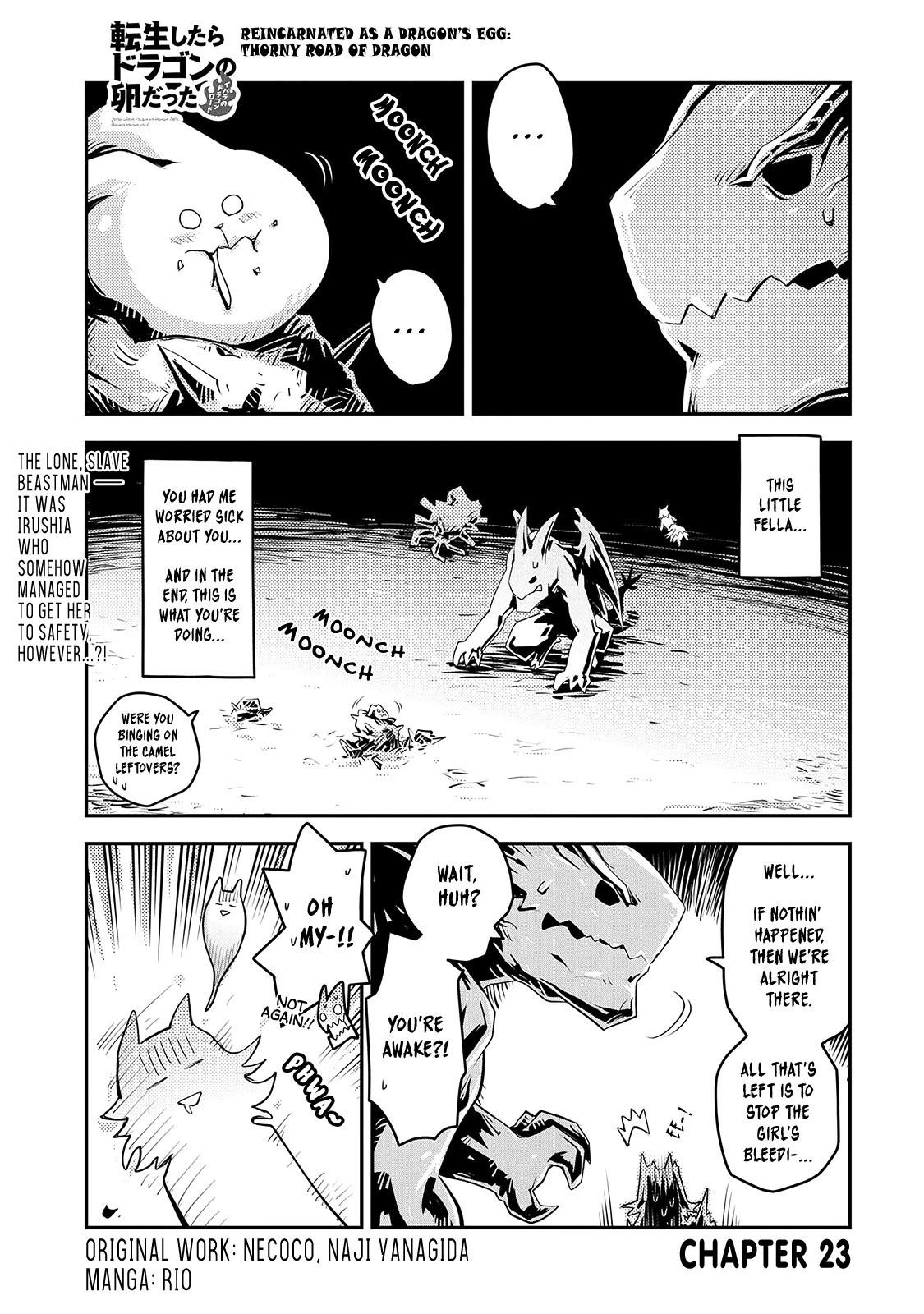 Tensei Shitara Dragon No Tamago Datta – Saikyou Igai Mezasa Nee Chapter 23 - Page 1