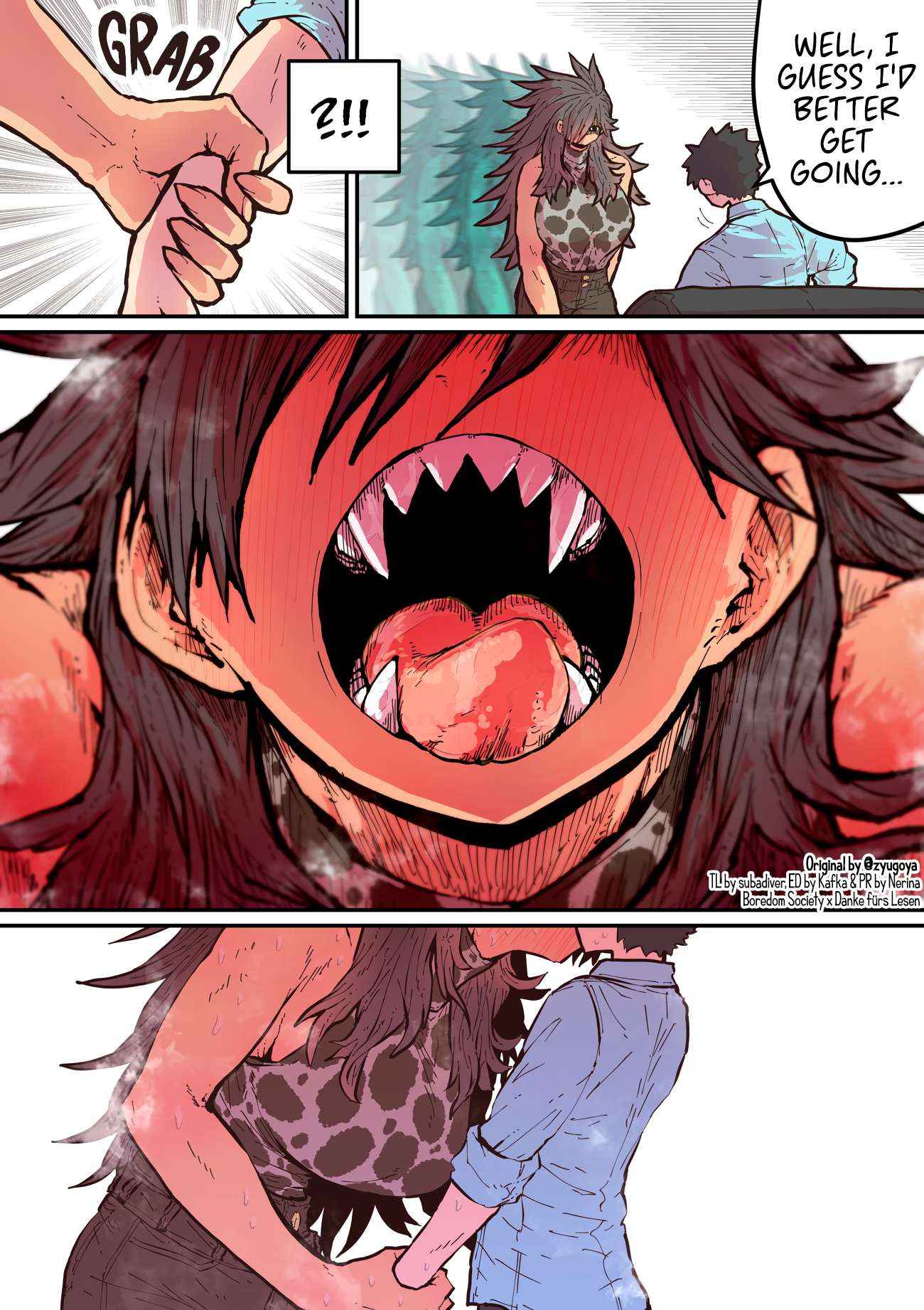 Being Targeted By Hyena-Chan Chapter 11 - Page 1