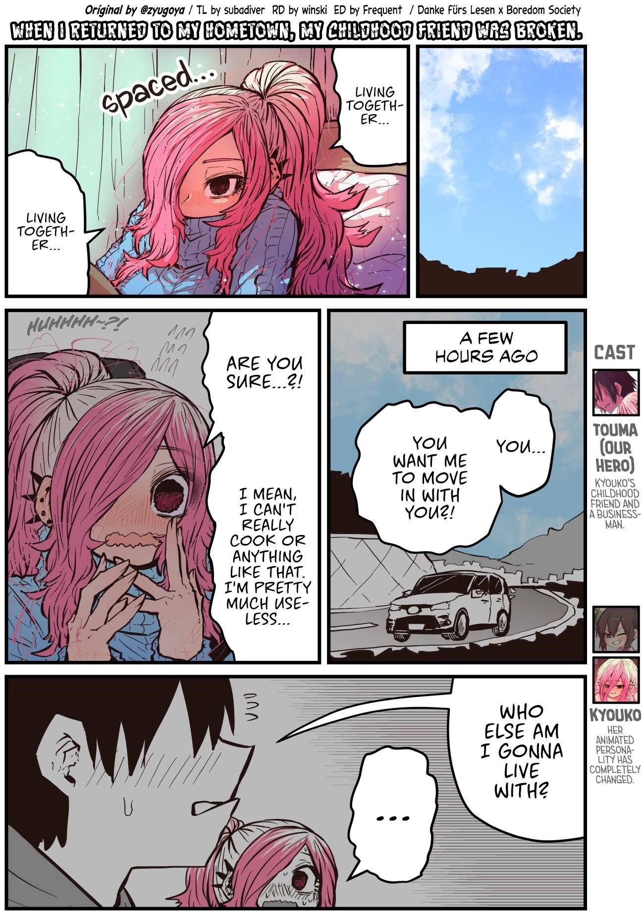 When I Returned To My Hometown, My Childhood Friend Was Broken Chapter 27 - Page 1