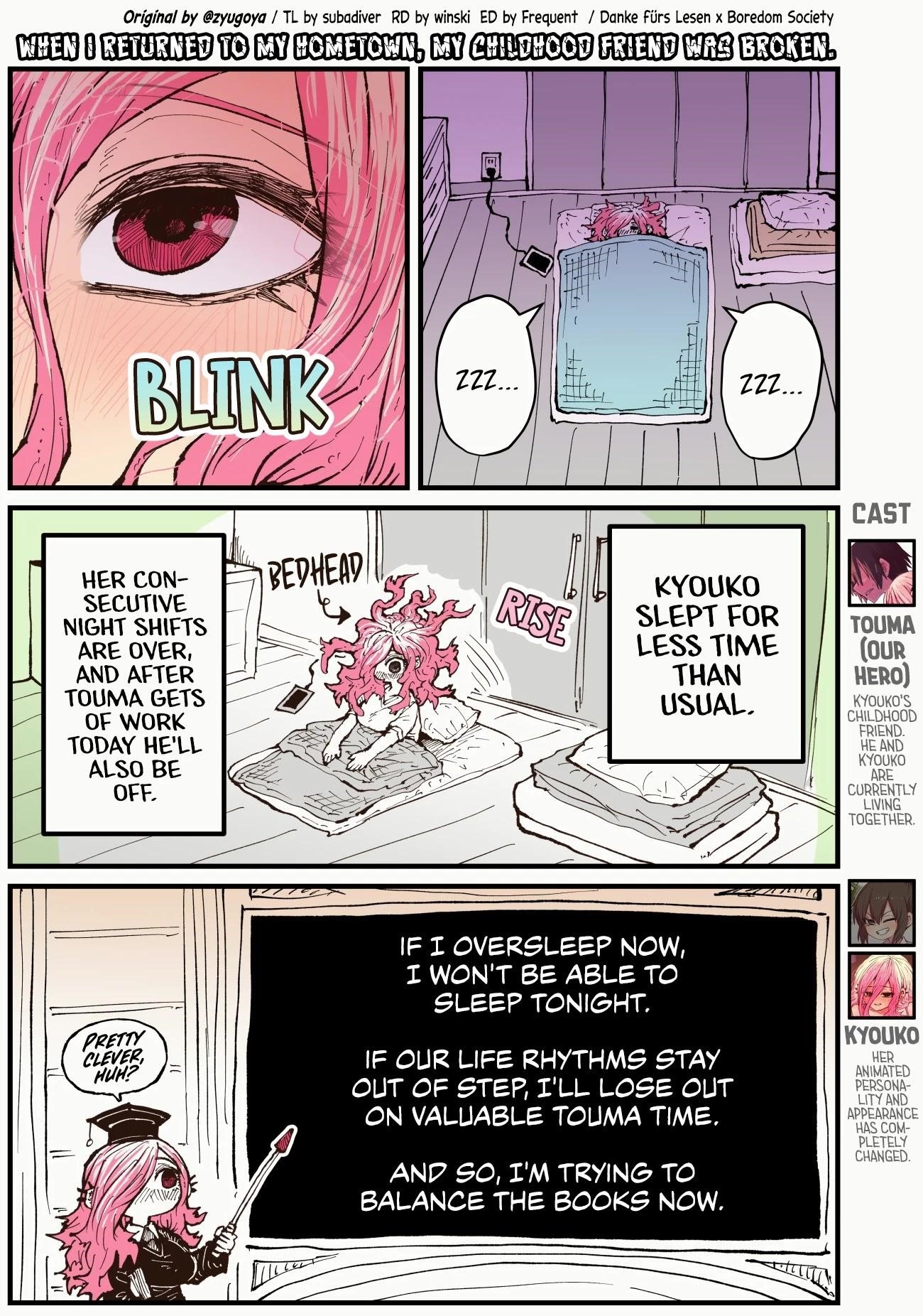 When I Returned To My Hometown, My Childhood Friend Was Broken Chapter 34 - Page 1